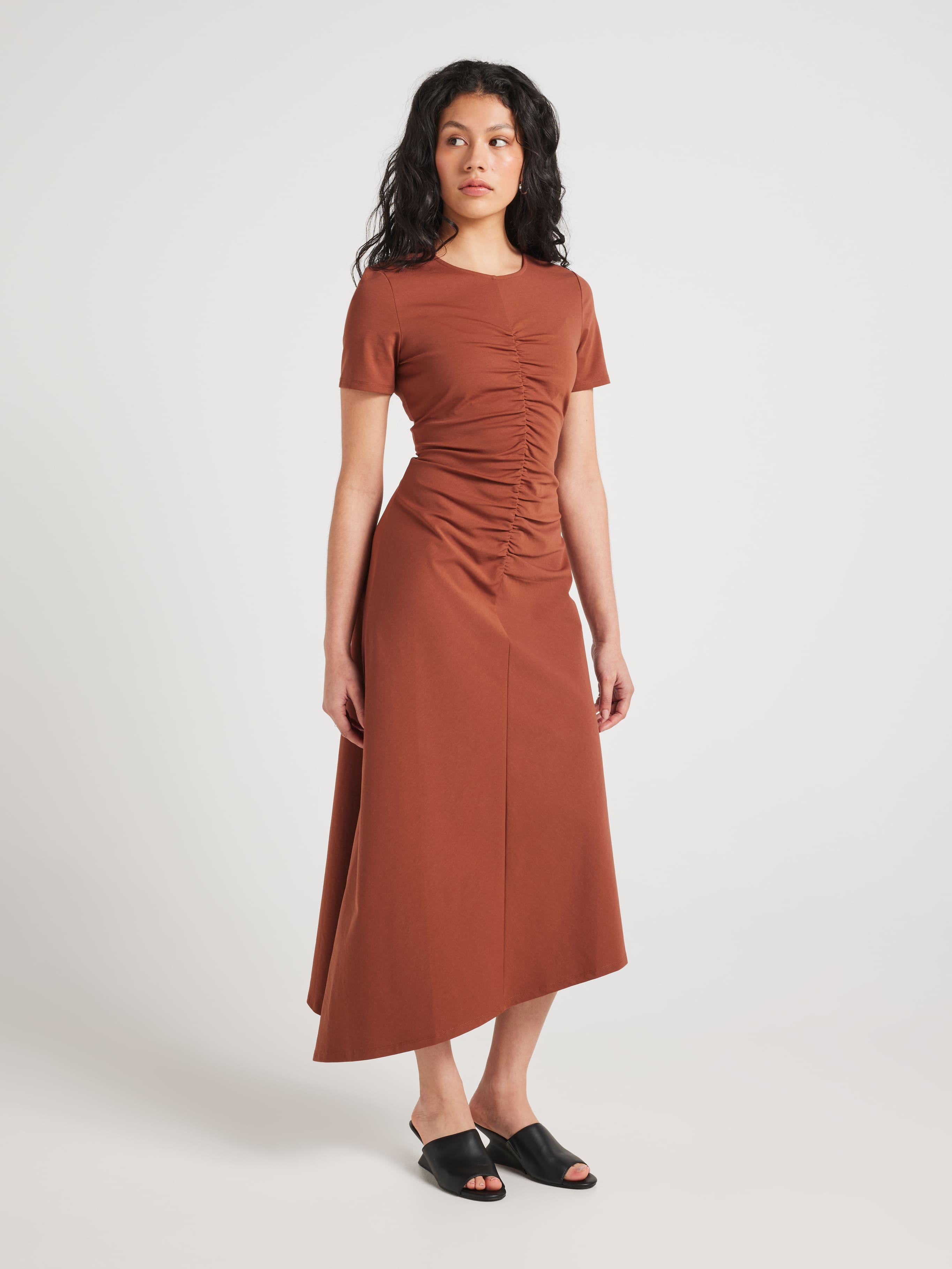 Lottie Jersey Midi Dress