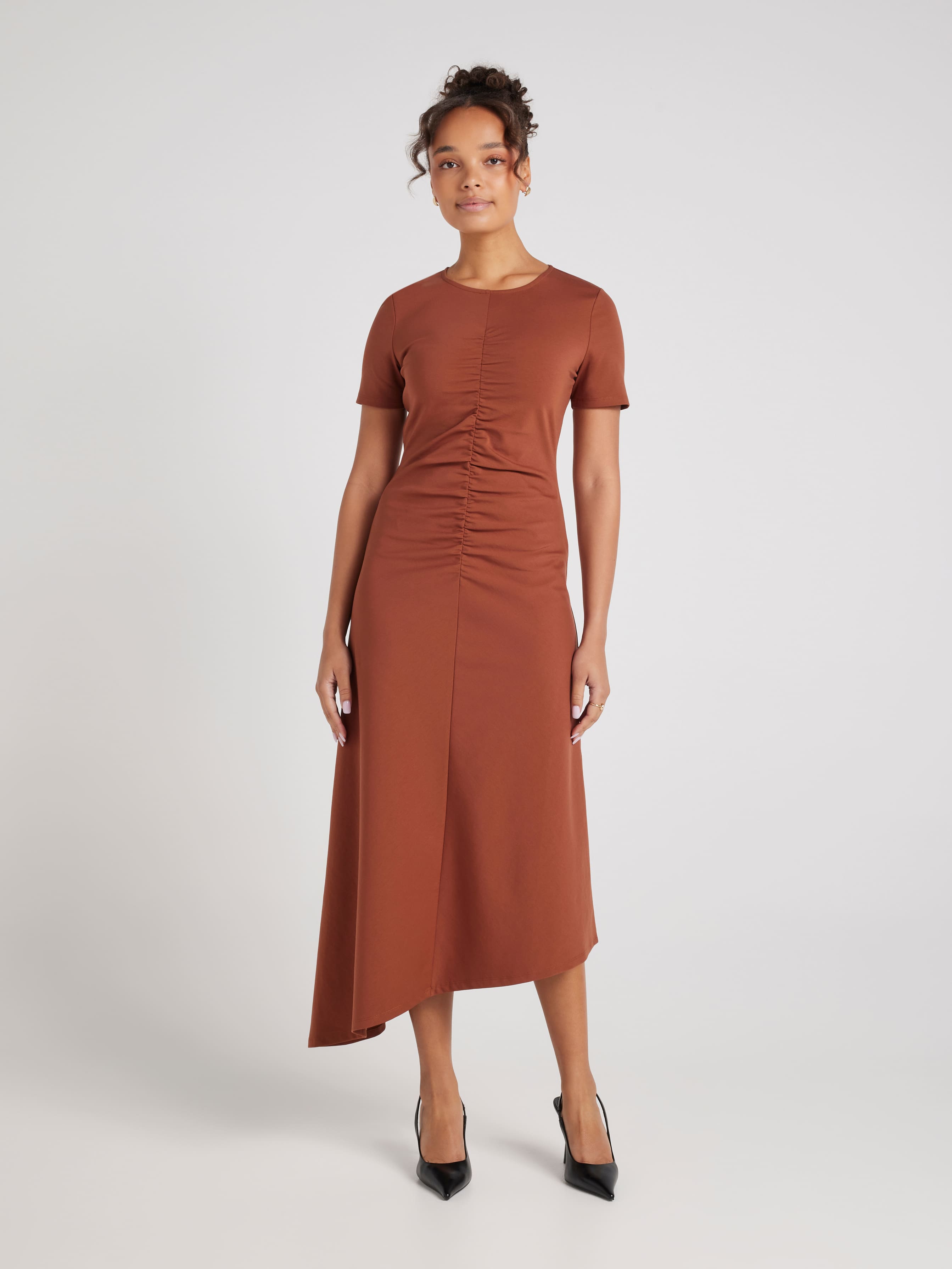 Lottie Jersey Midi Dress