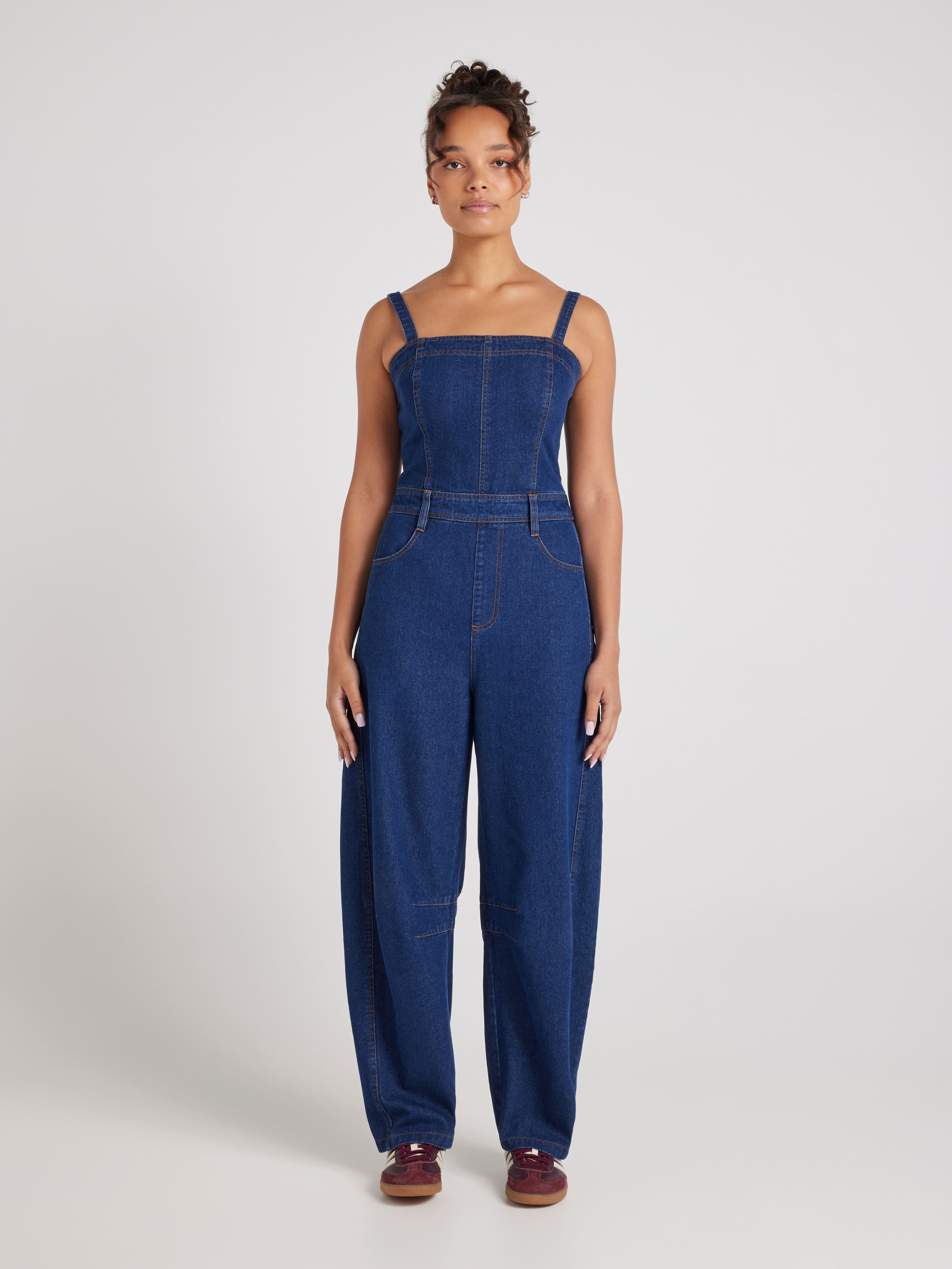 Brooke Barrel Leg Jumpsuit