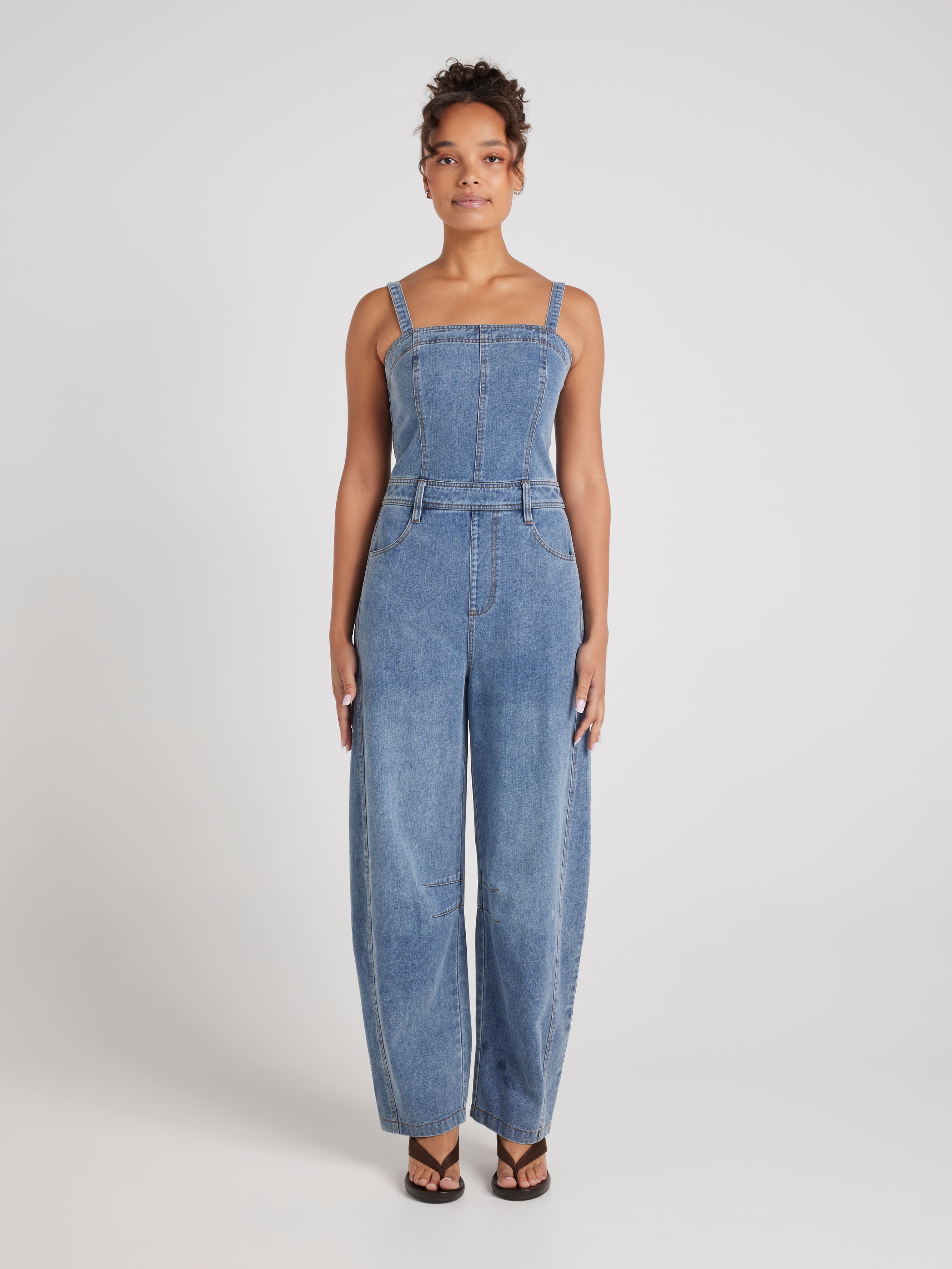 Brooke Barrel Leg Jumpsuit