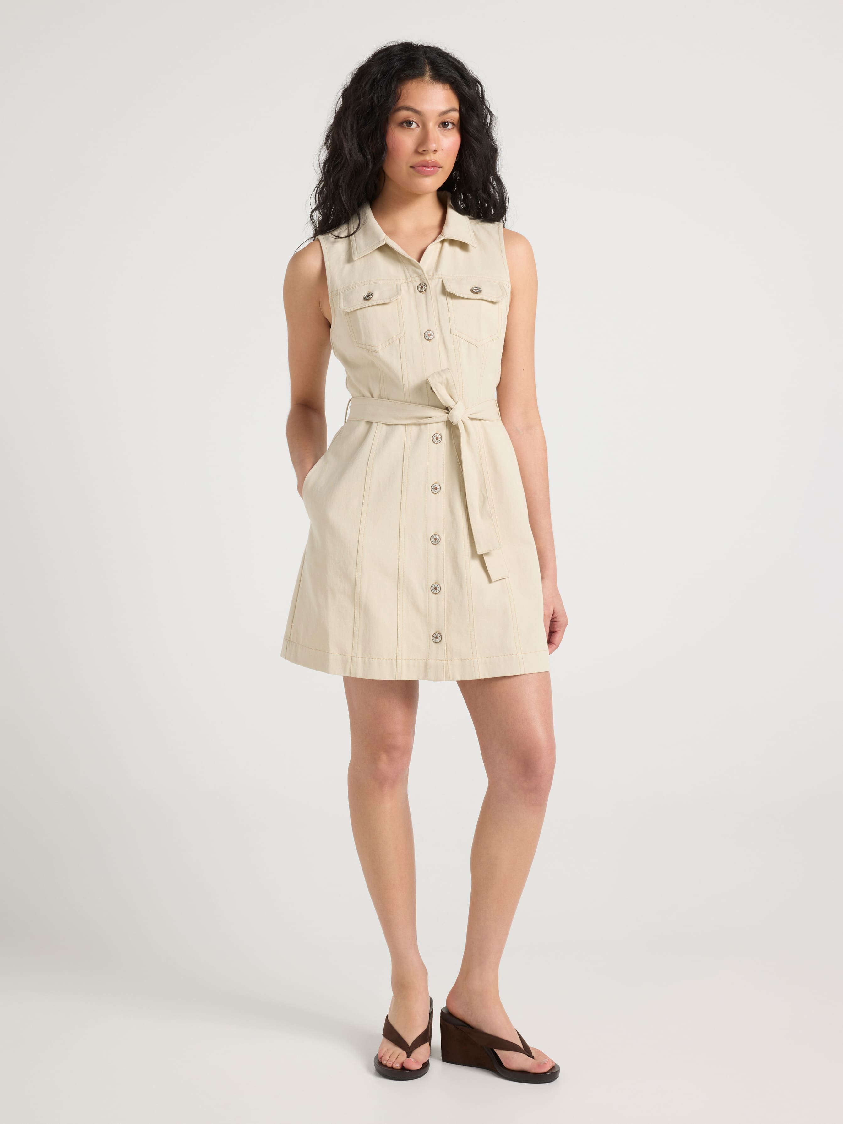 Jessie Denim Mini Dress