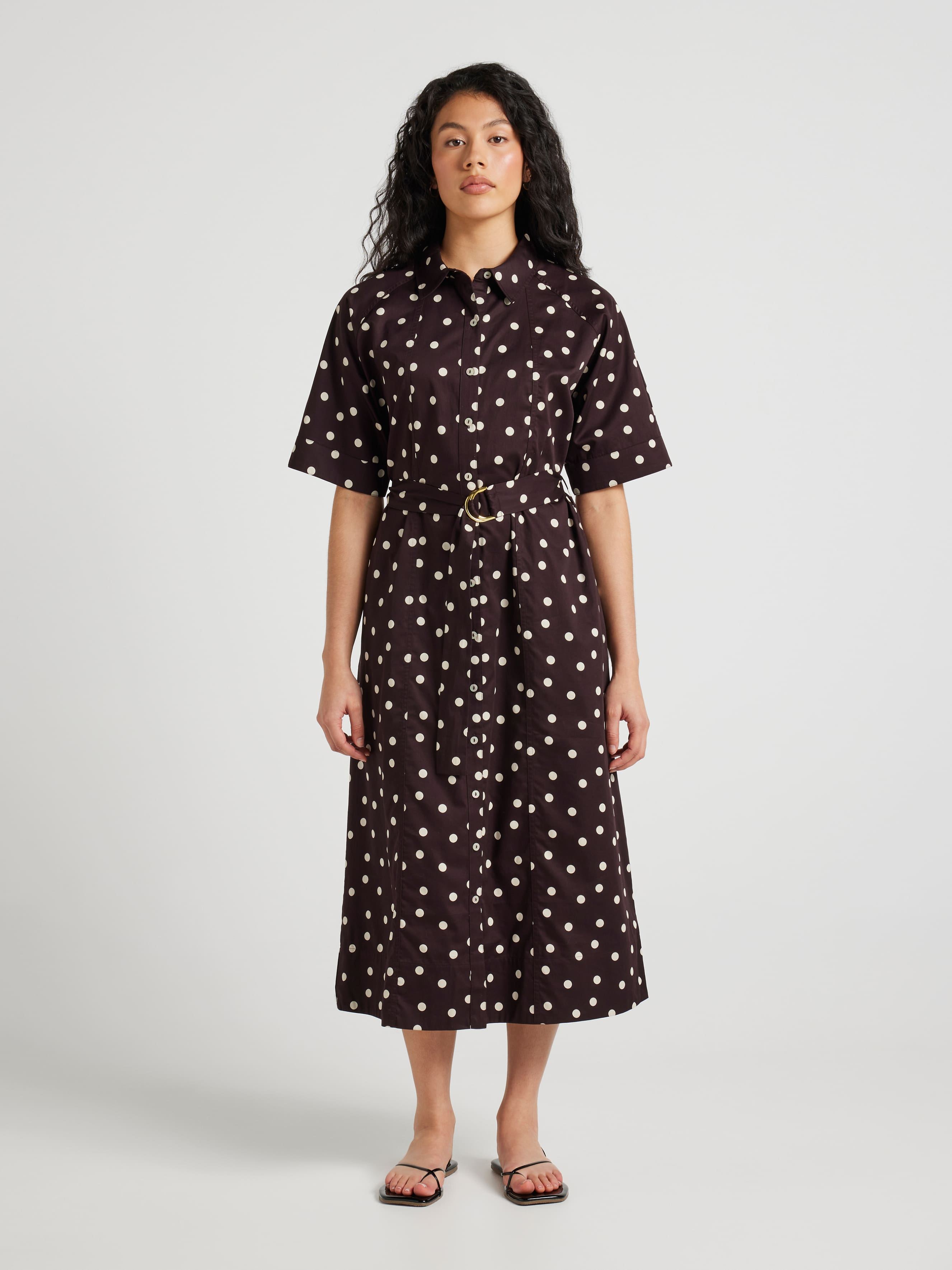 Mara Raglan Shirt Midi