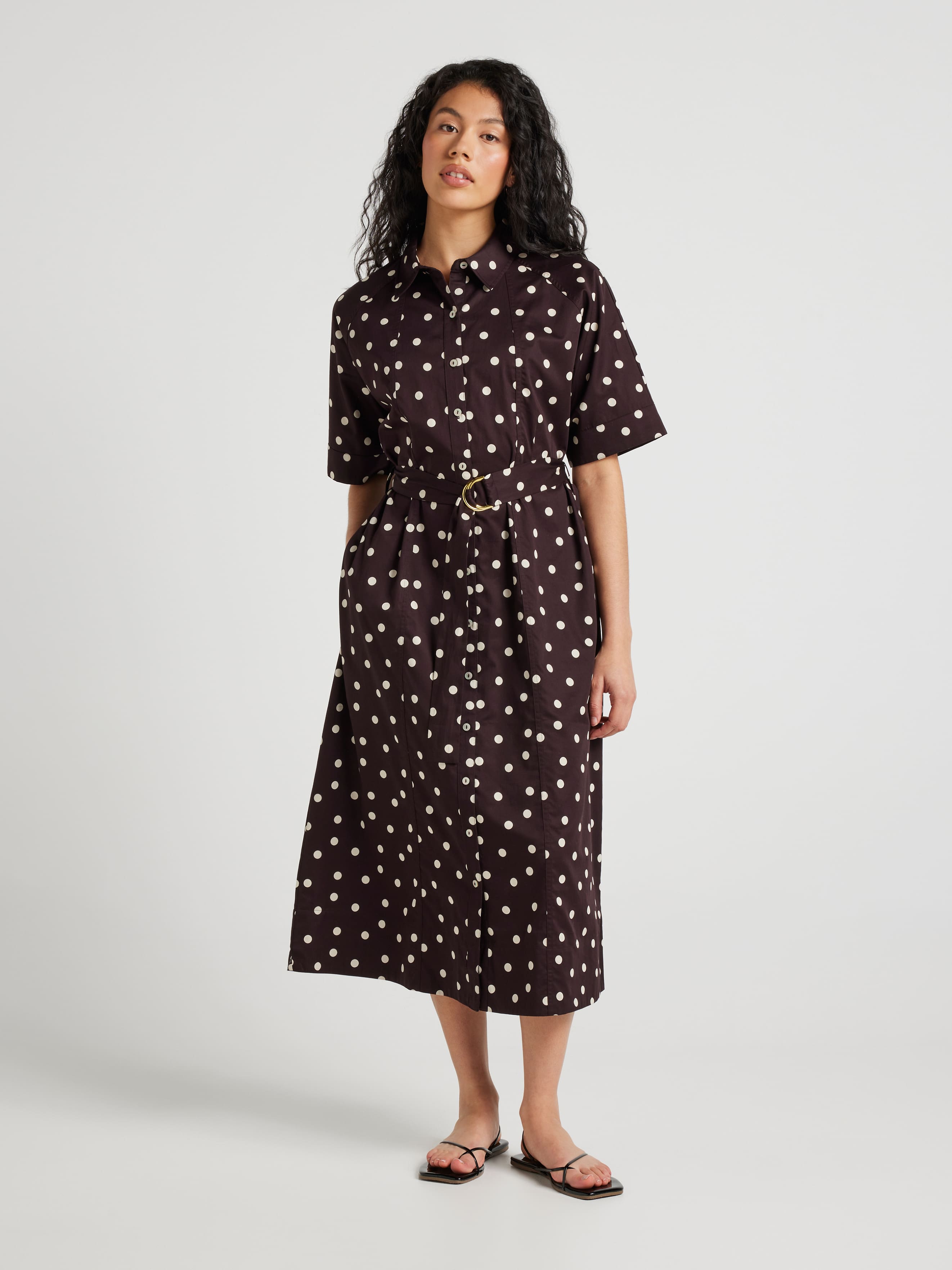 Mara Raglan Shirt Midi