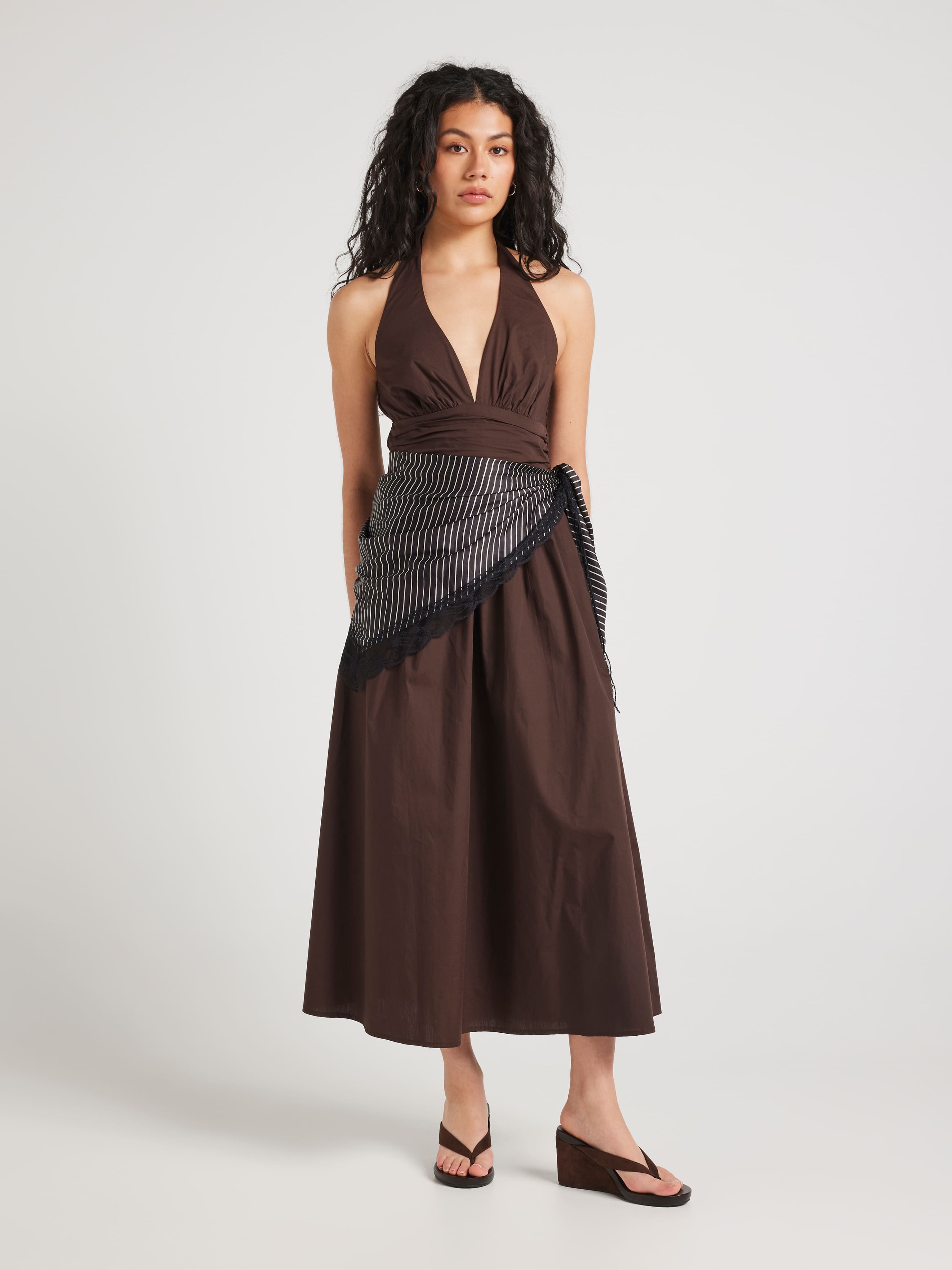 The Harriet Halter Midi Dress