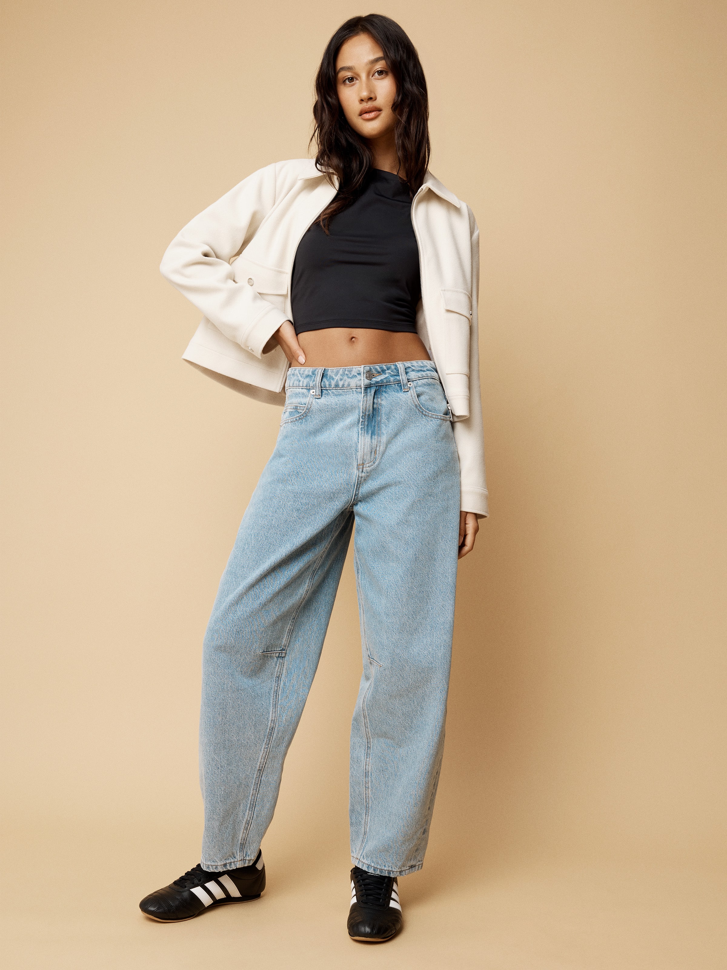 Banks Barrel Leg Jean