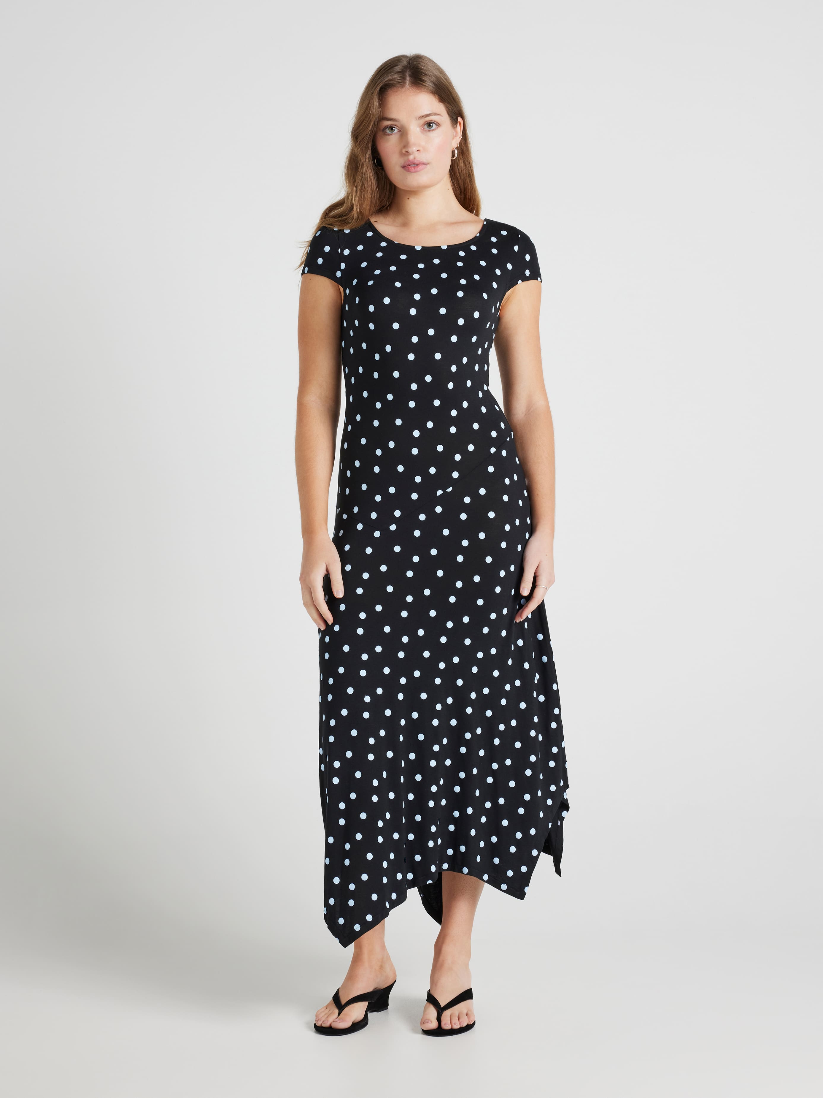 Serena Cap Sleeve Midi Dress