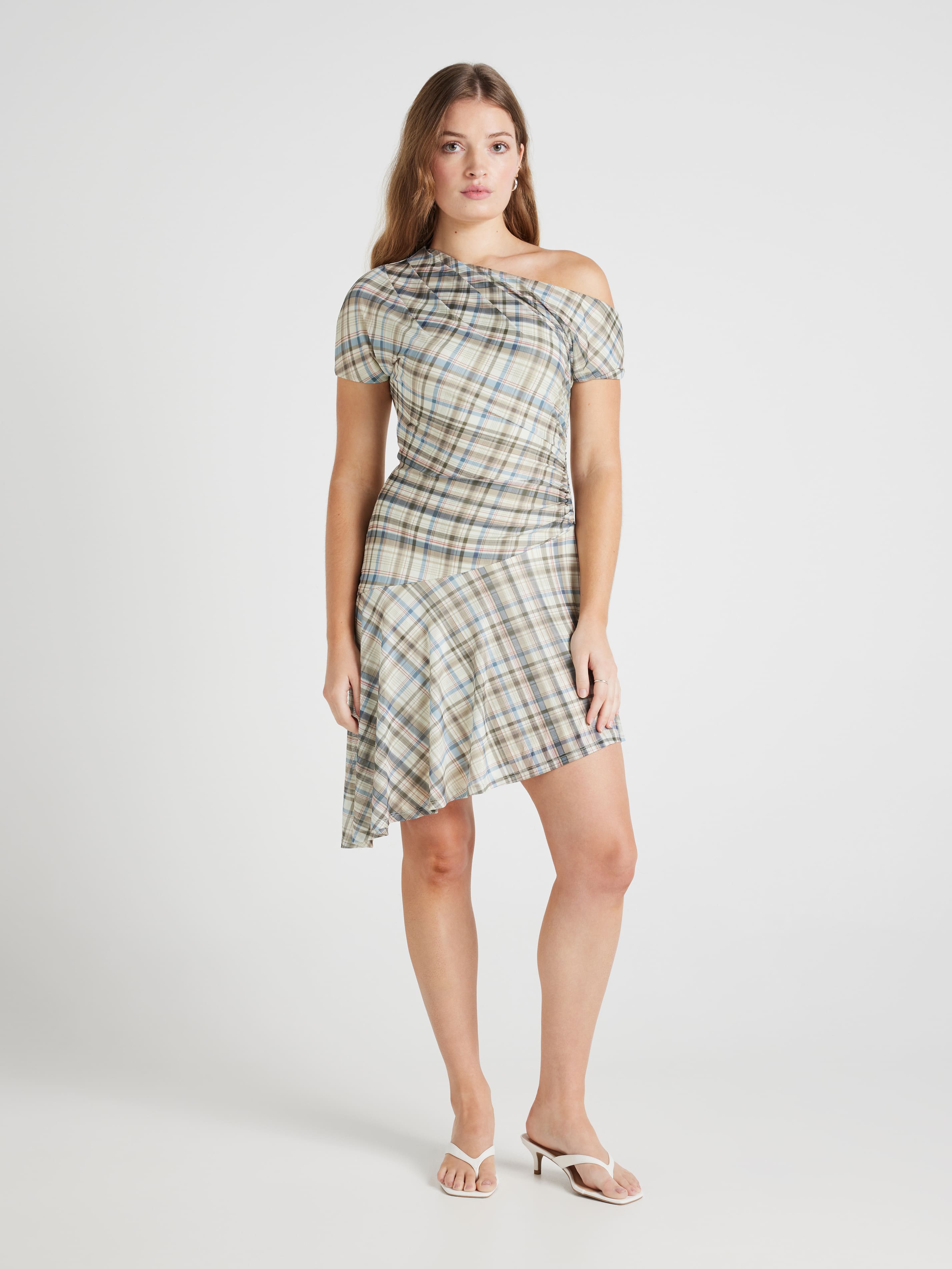 Gwen Asymmetrical Mini Dress