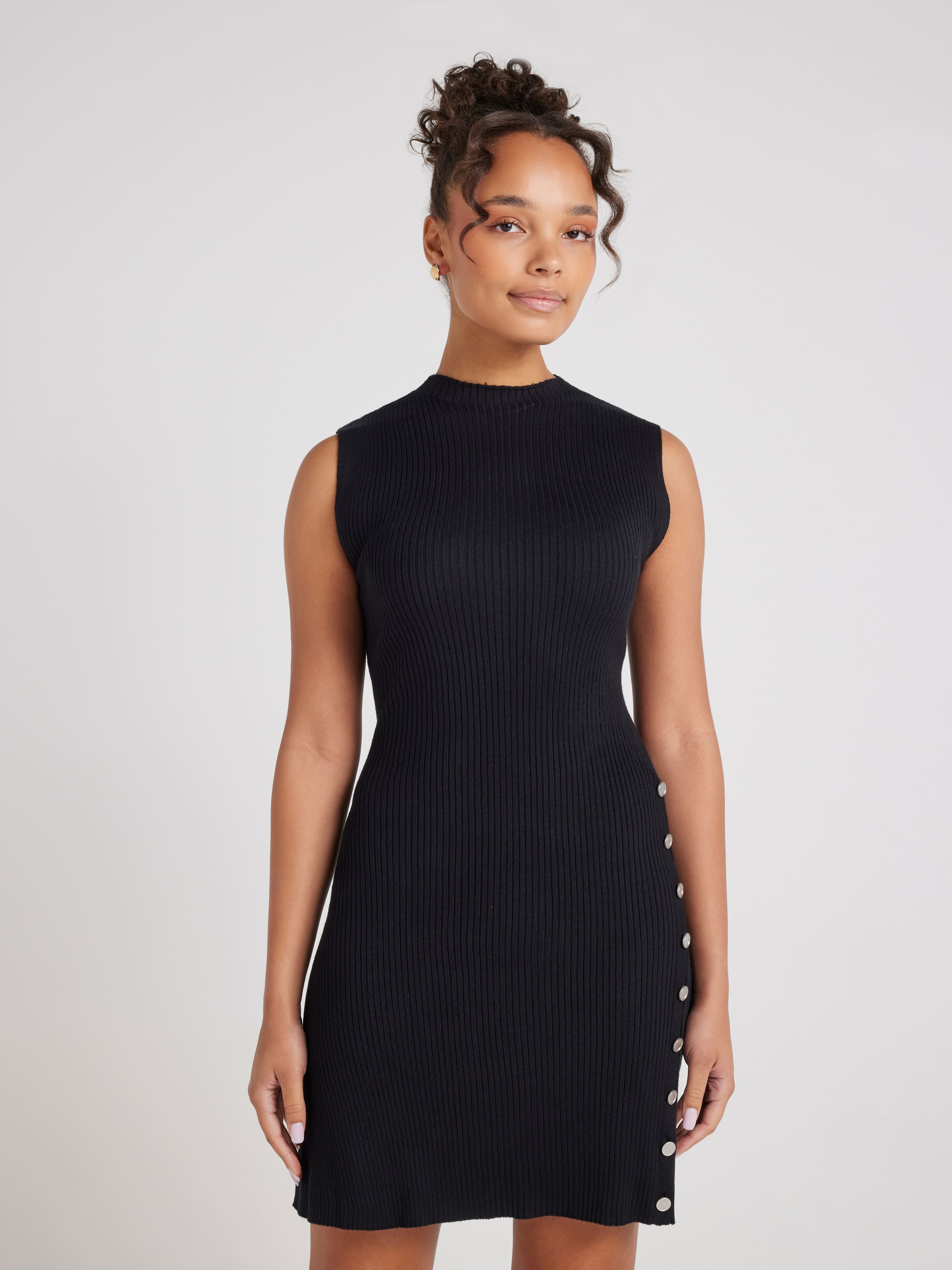 Fiona Sleeveless Knit Mini Dress