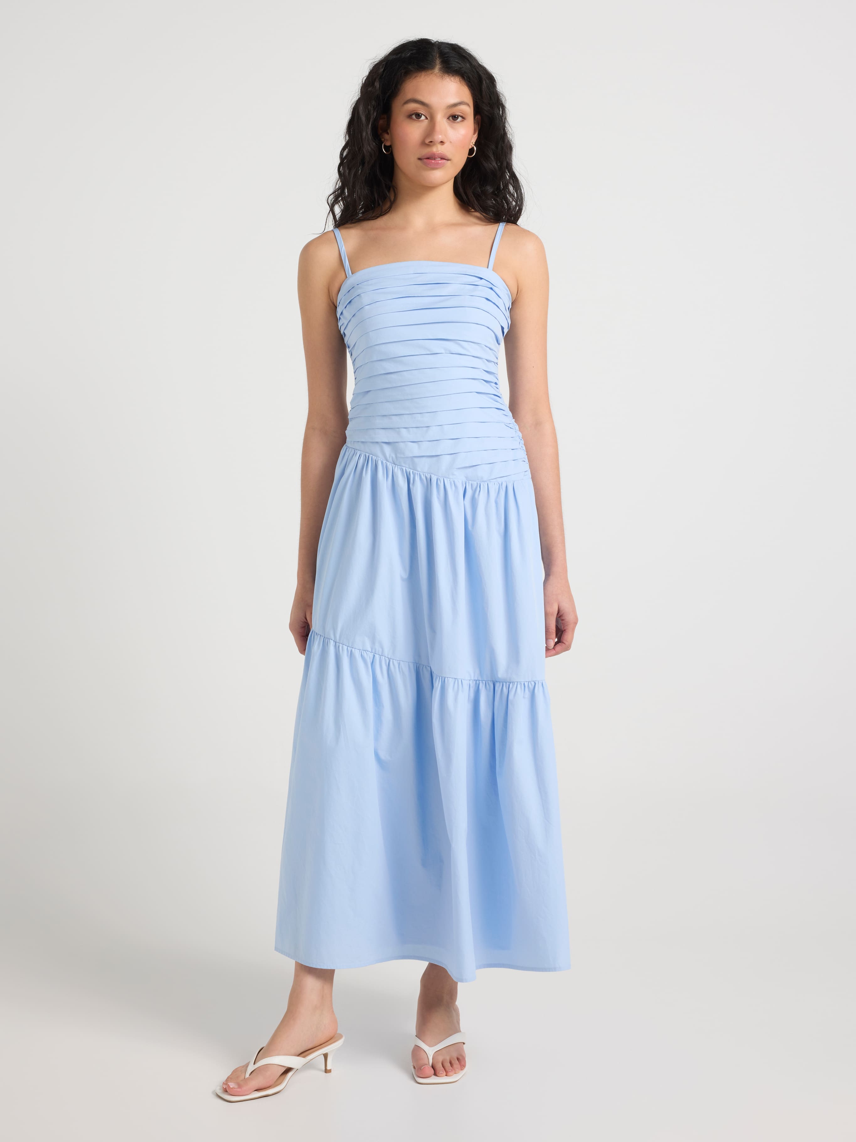 Seraphine Strapless Midi Dress