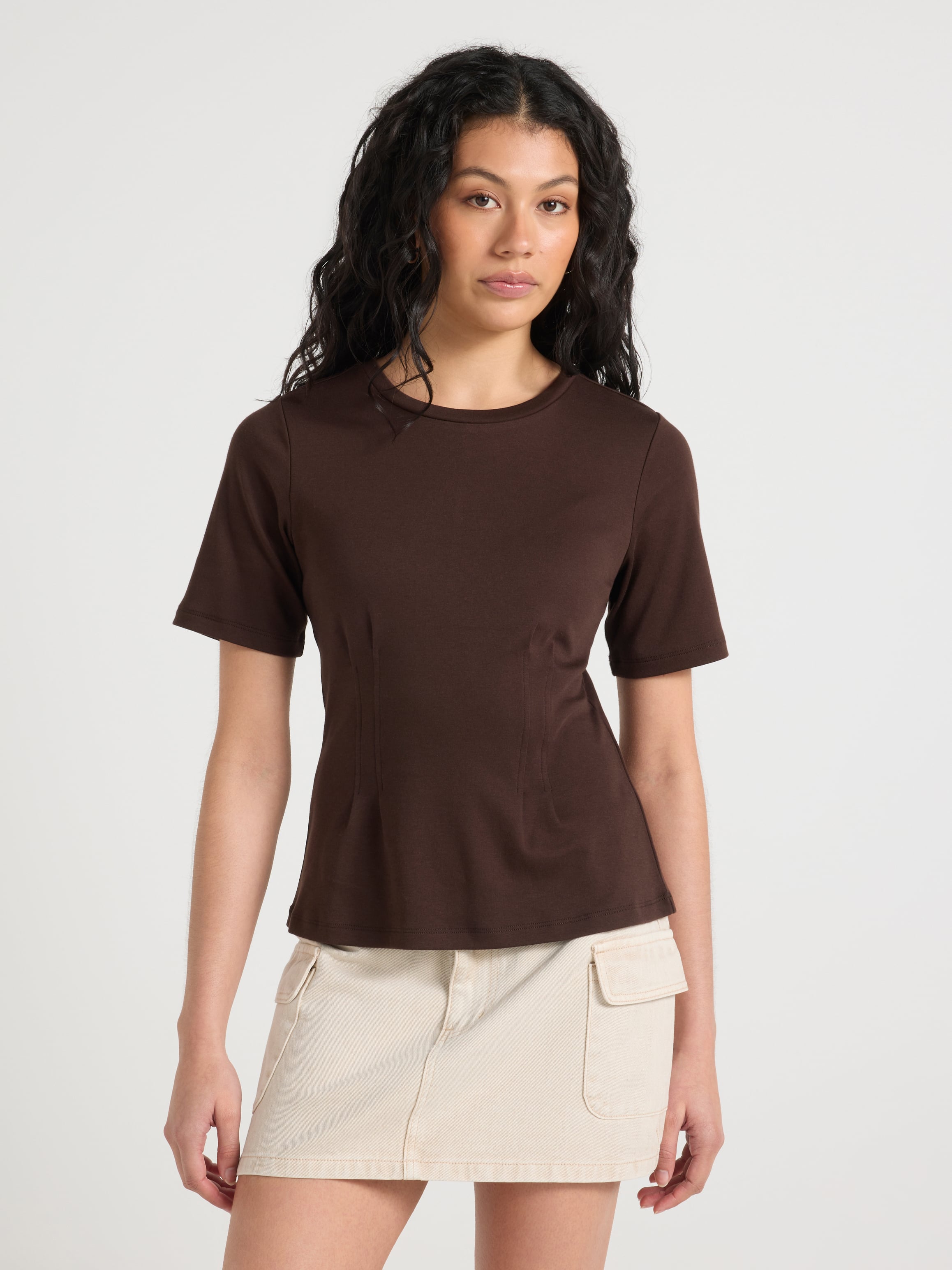 Claire Corset Short Sleeve Tee