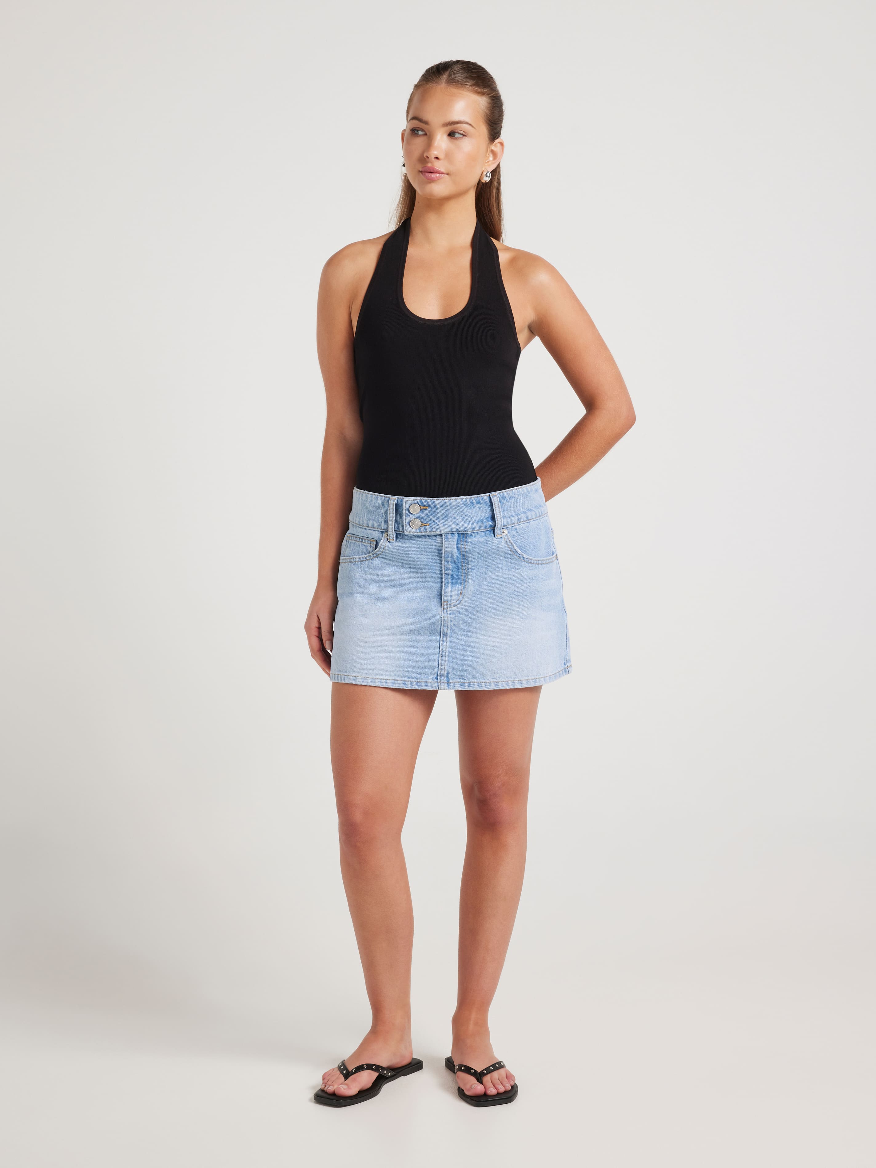 Aurora Knit Halter Tank