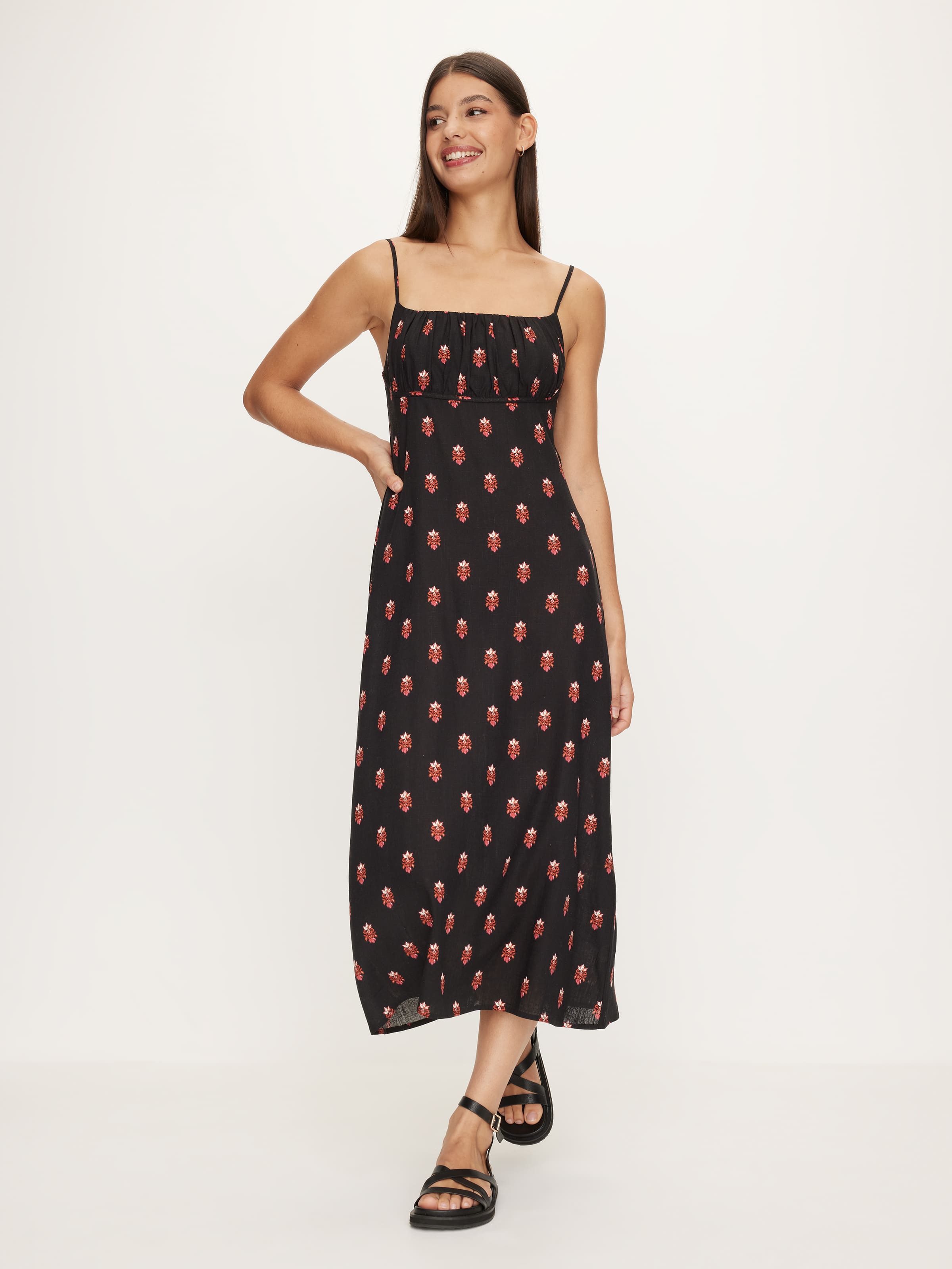Alexis Sleeveless Midi Dress