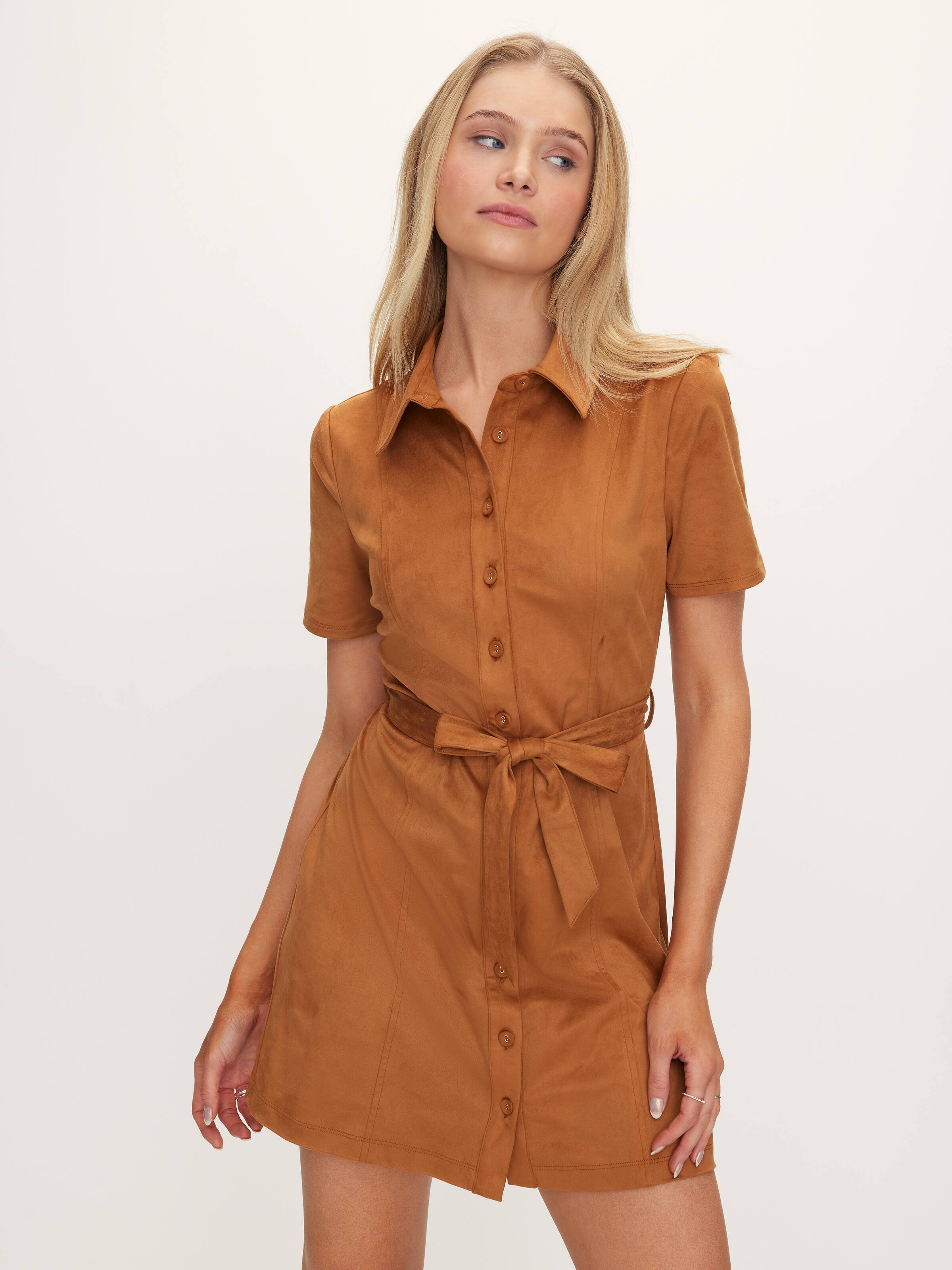 Lani Suedette Mini Dress
