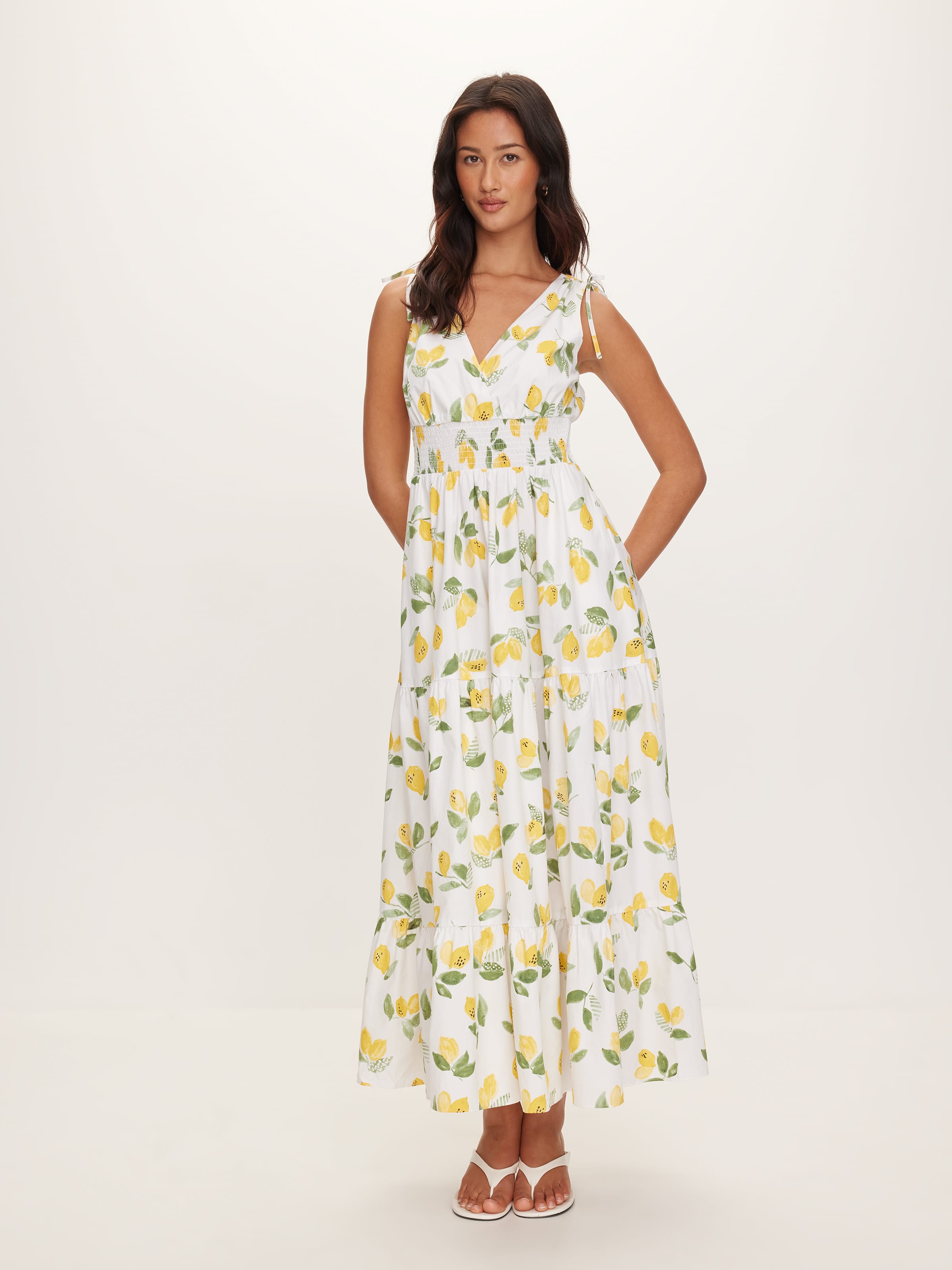 Melinda Cotton Midi Dress