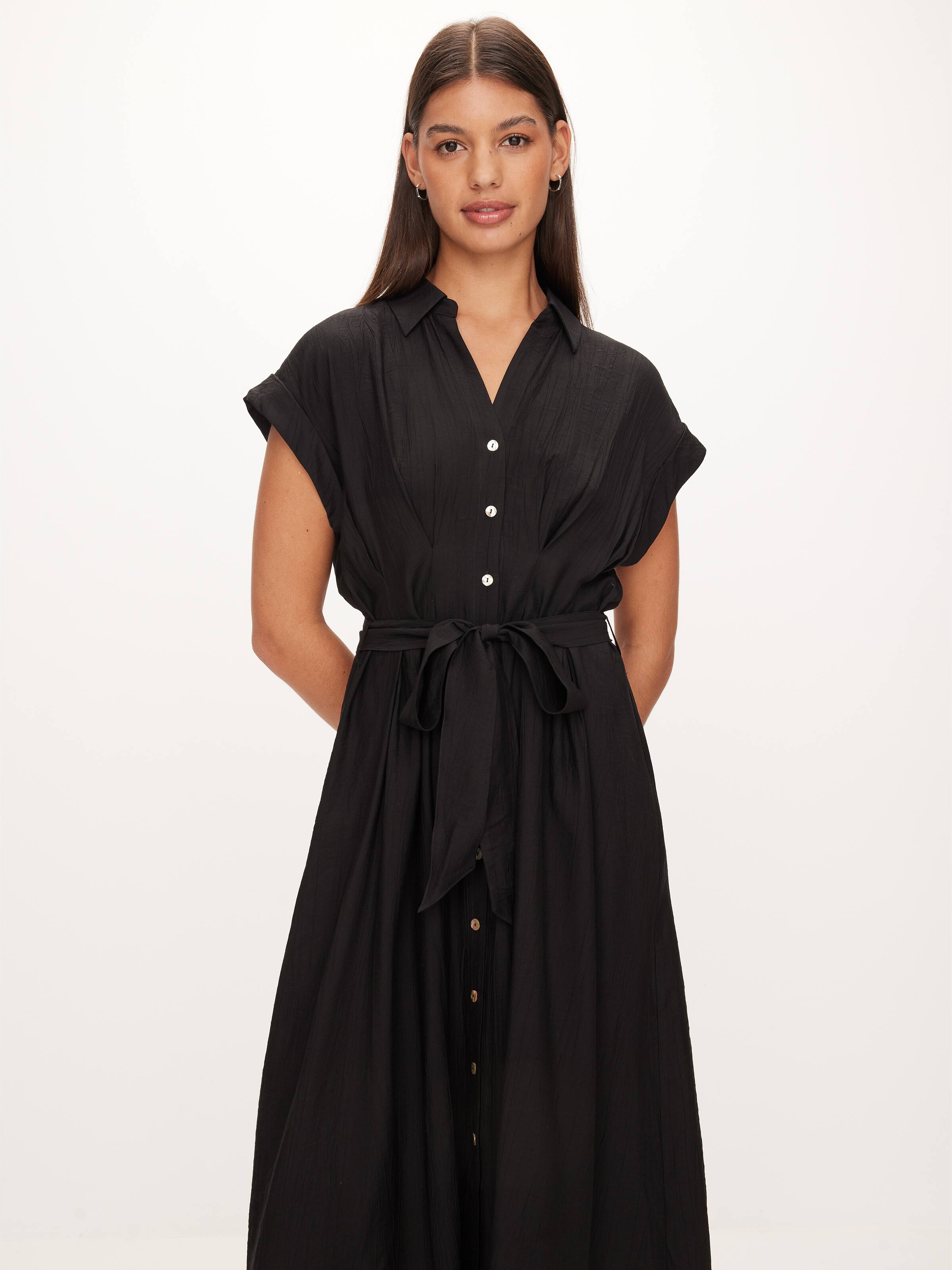 Suki Shirt Midi Dress