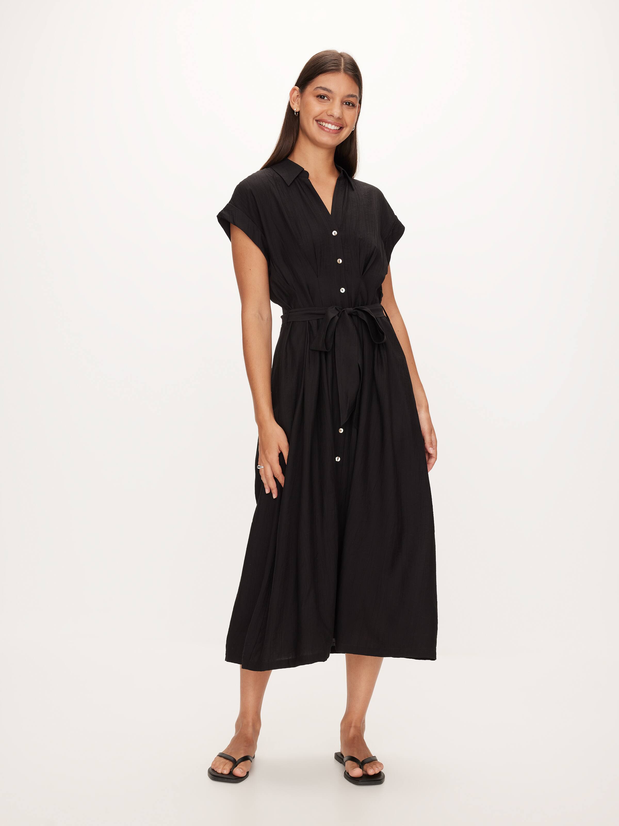 Suki Shirt Midi Dress