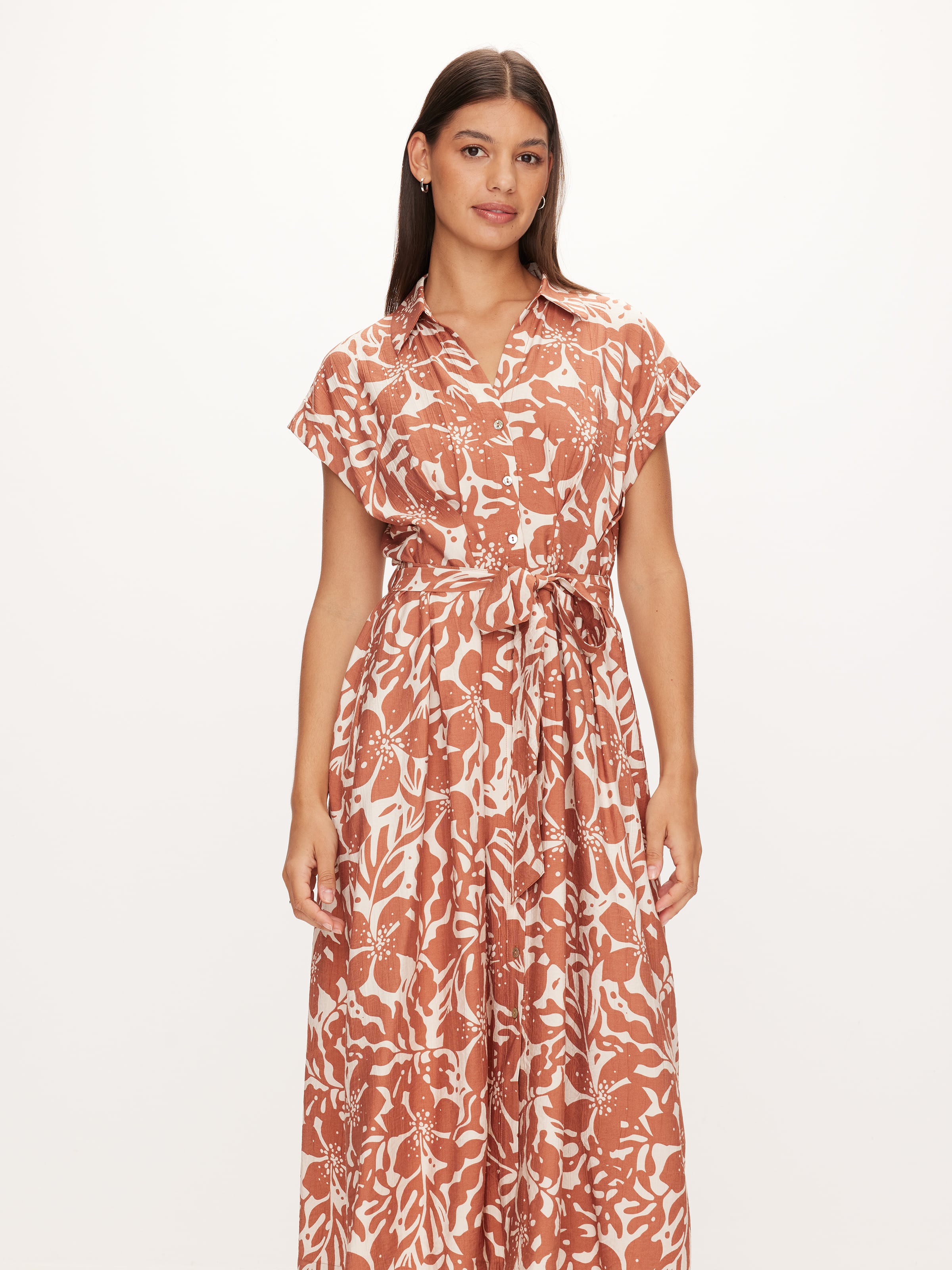 Suki Shirt Midi Dress
