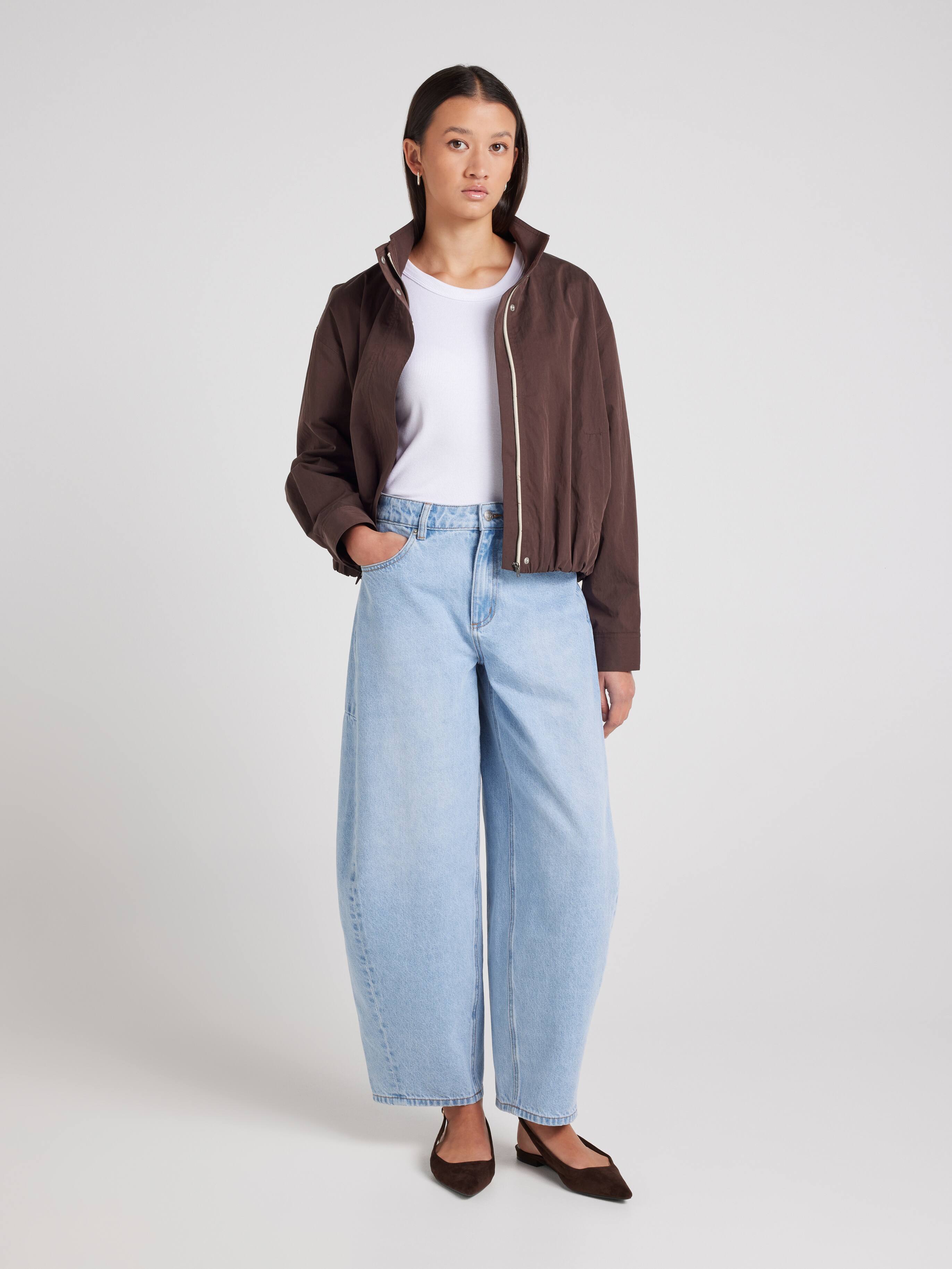 Chloe Baggy Barrel Jean