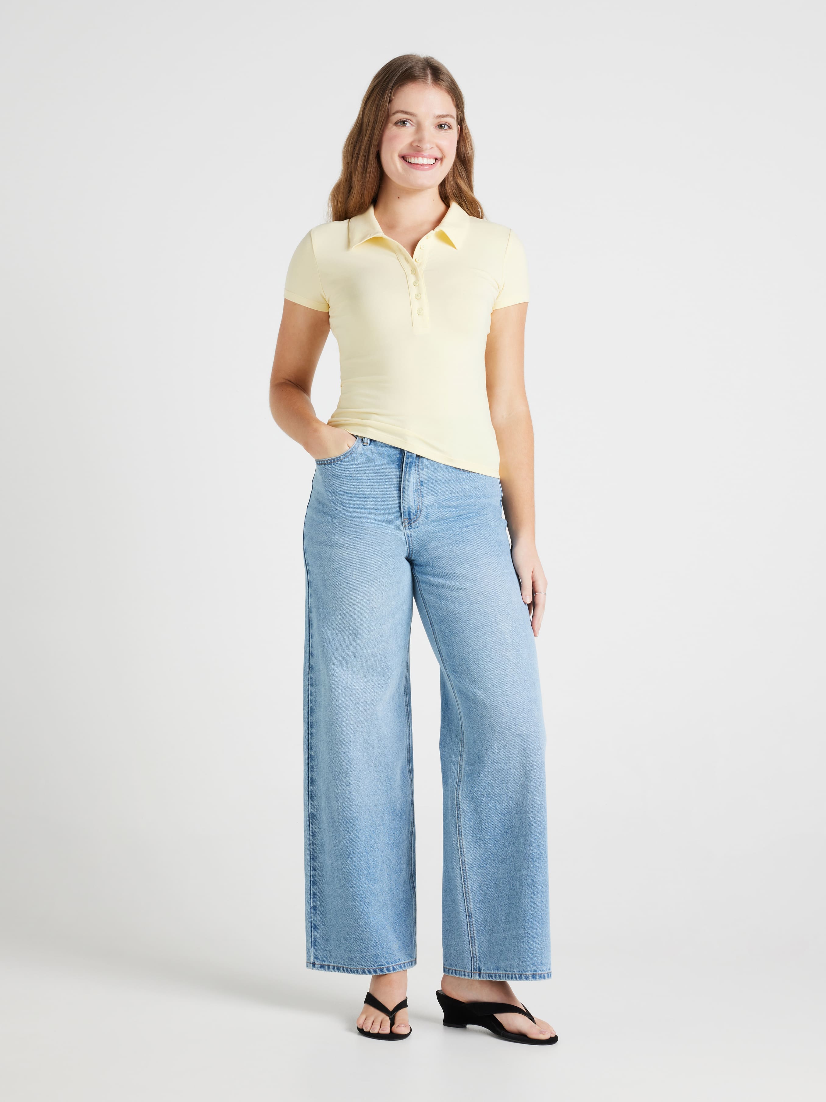 Whitney Wide And High Jeans