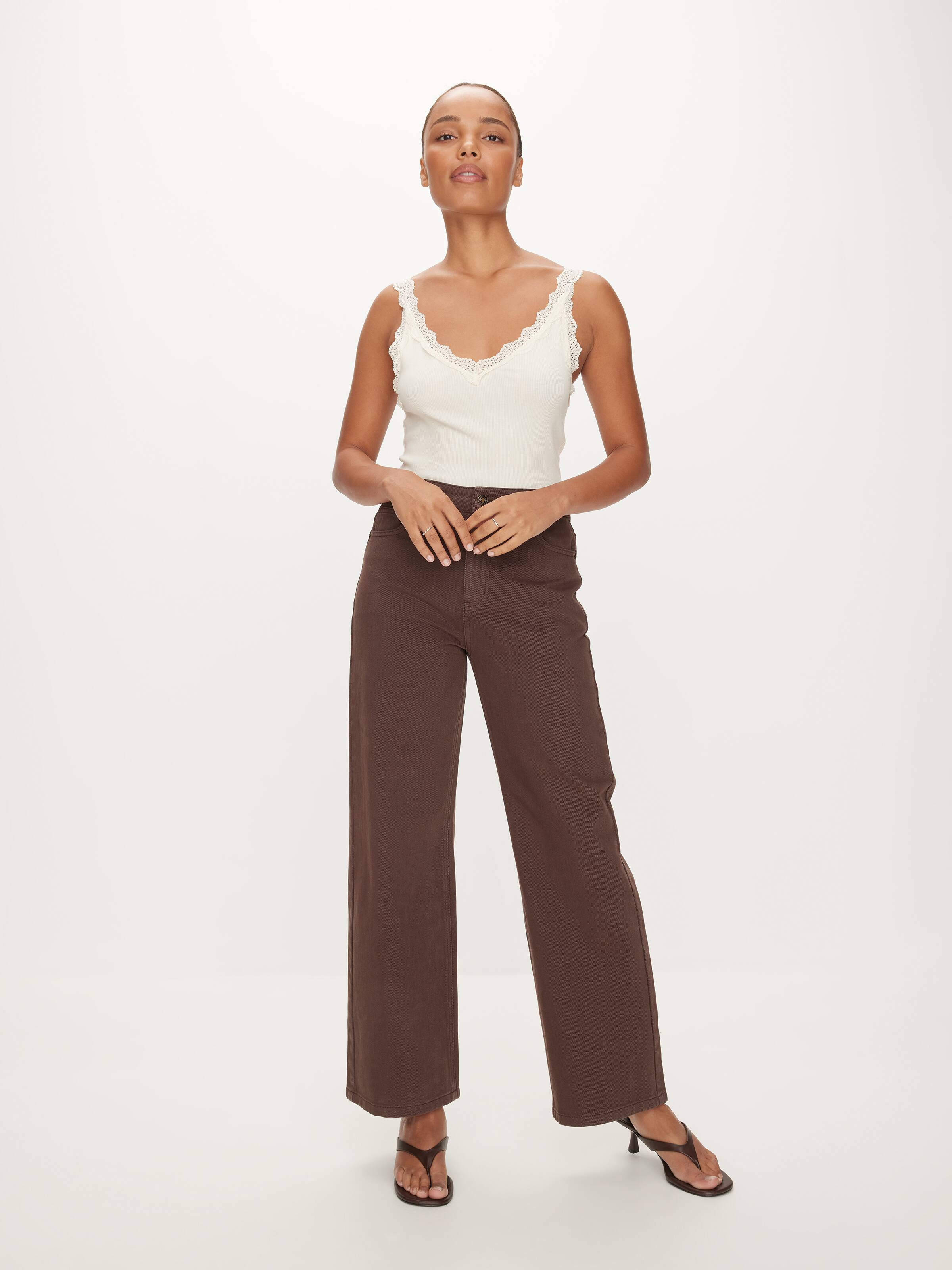 Giselle Lace V-Neck Tank