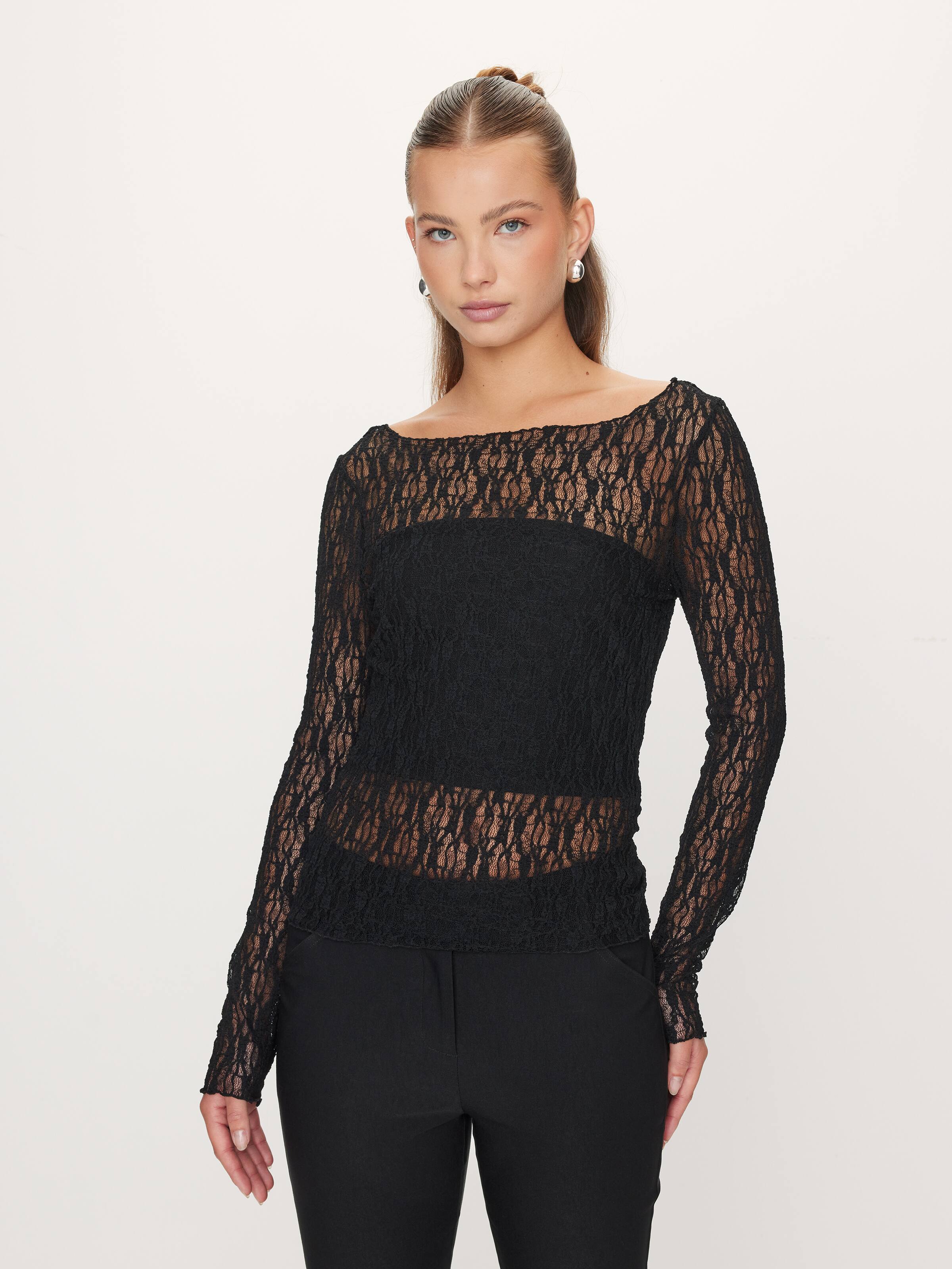 Isla Long Sleeve Lace Top