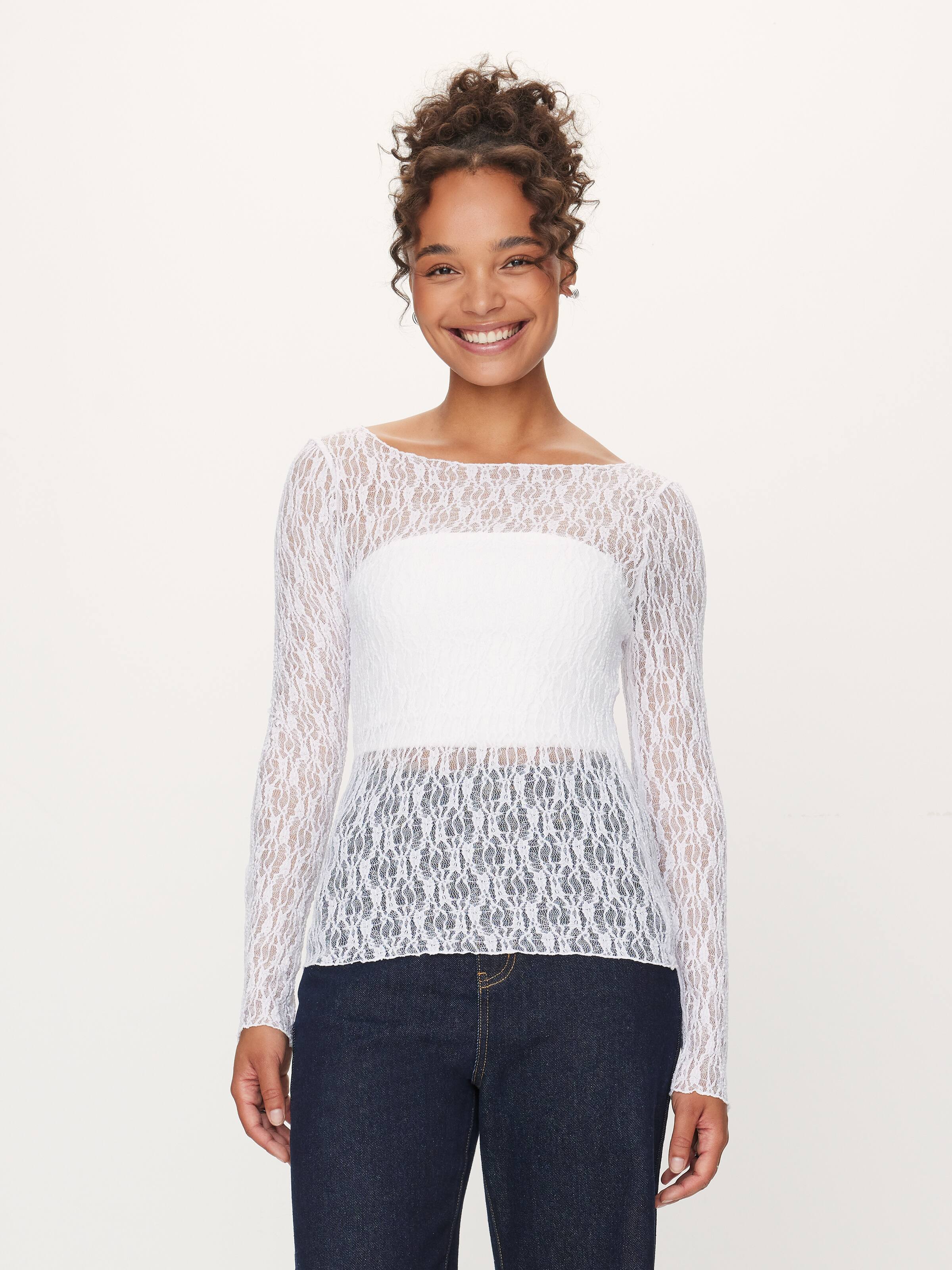 Isla Long Sleeve Lace Top