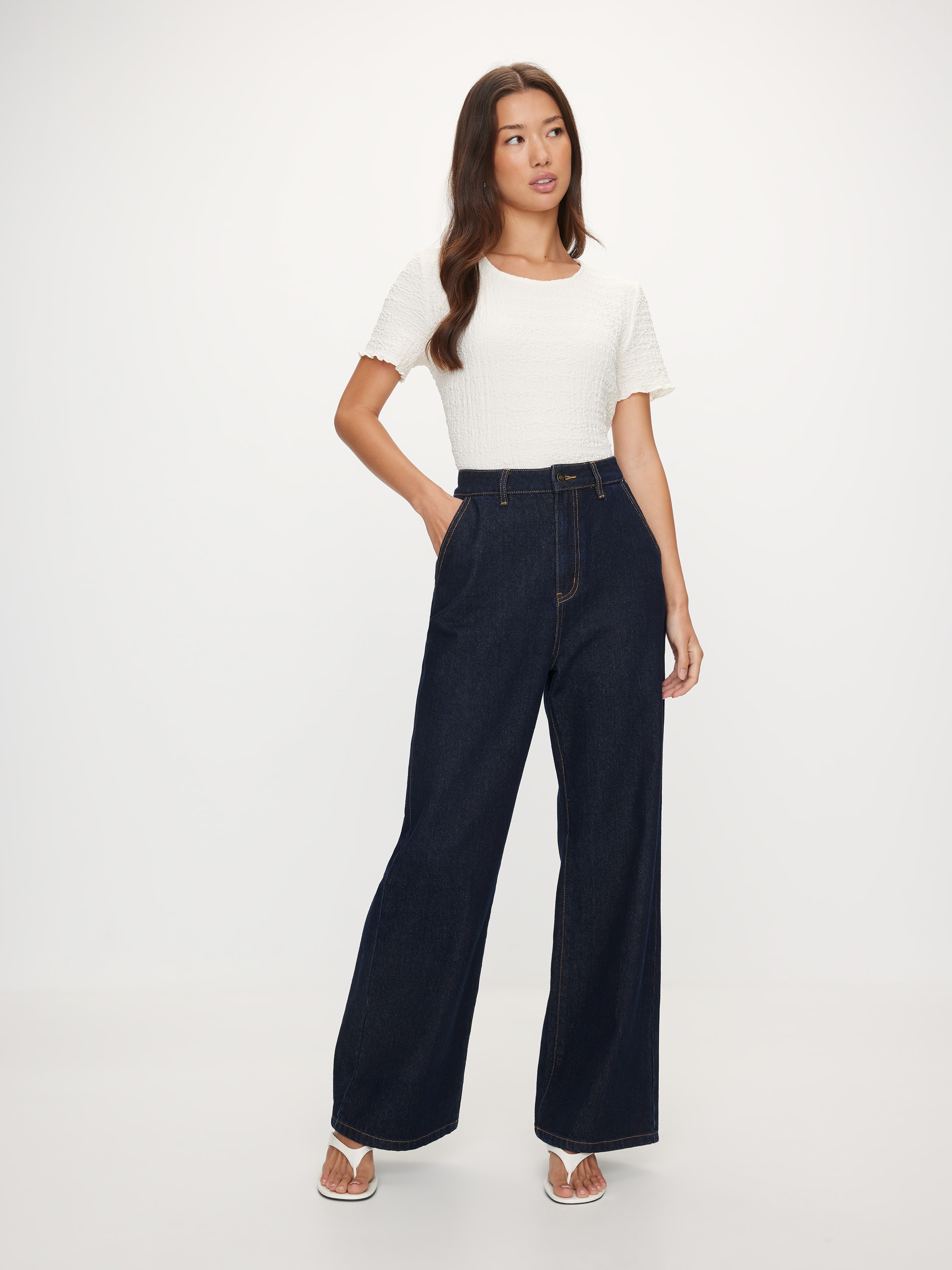 Taylah Short Sleeve Textured Top