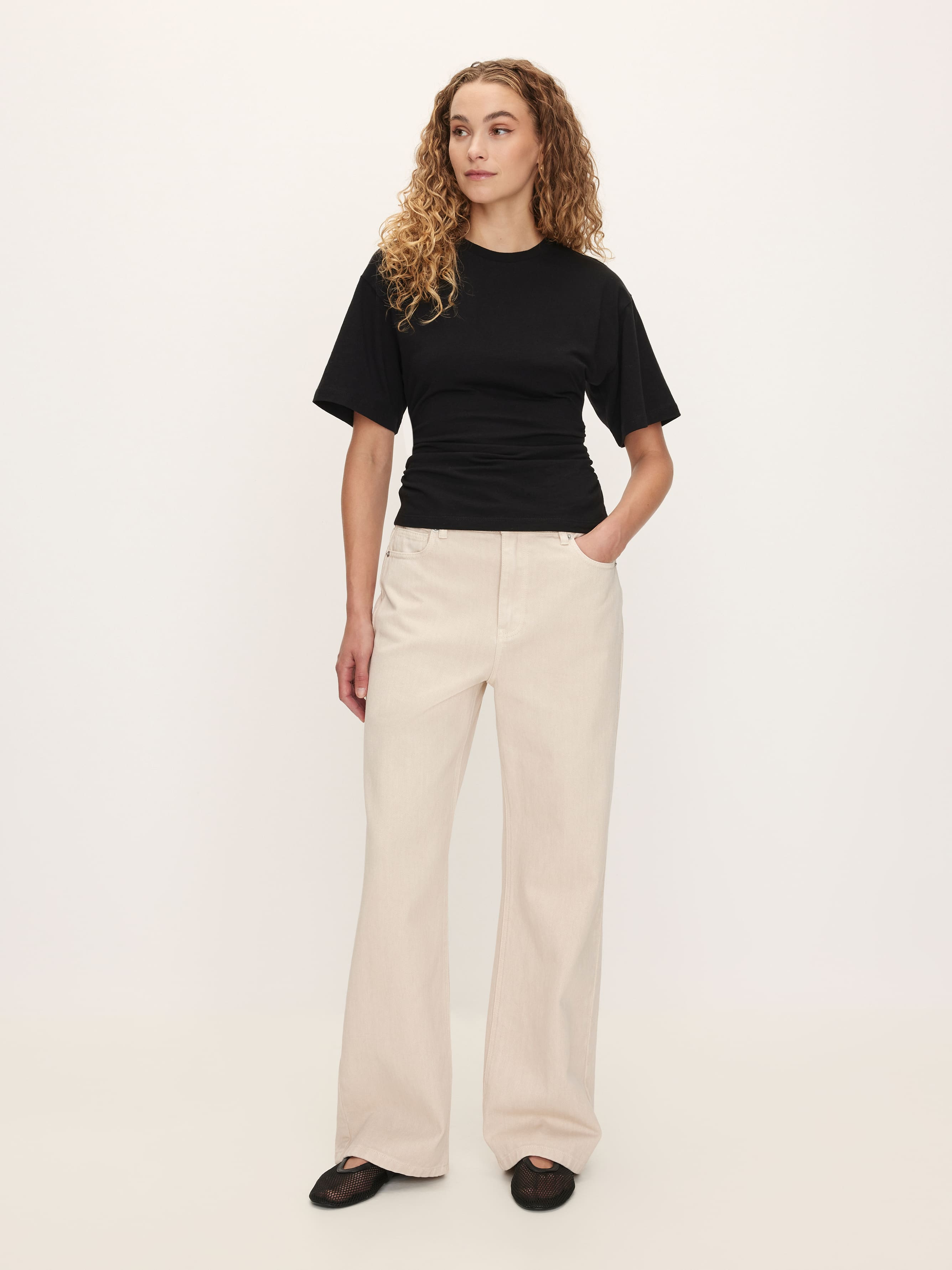 Kayla Batwing Short Sleeve Top