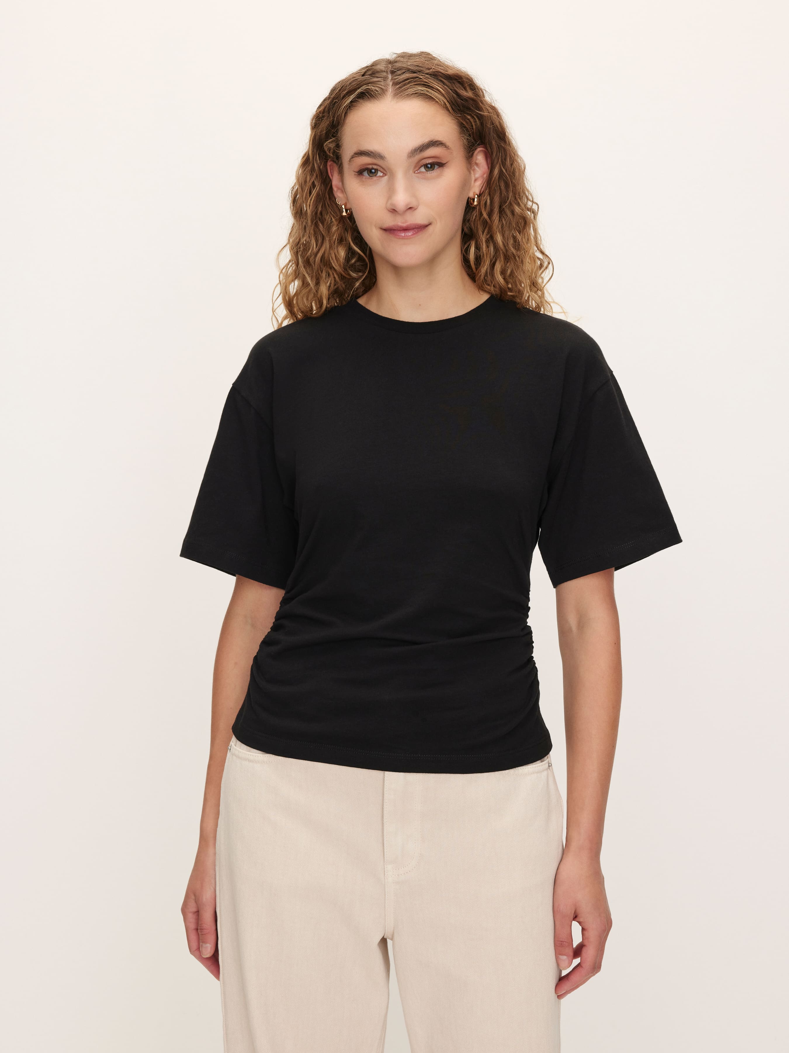 Kayla Batwing Short Sleeve Top