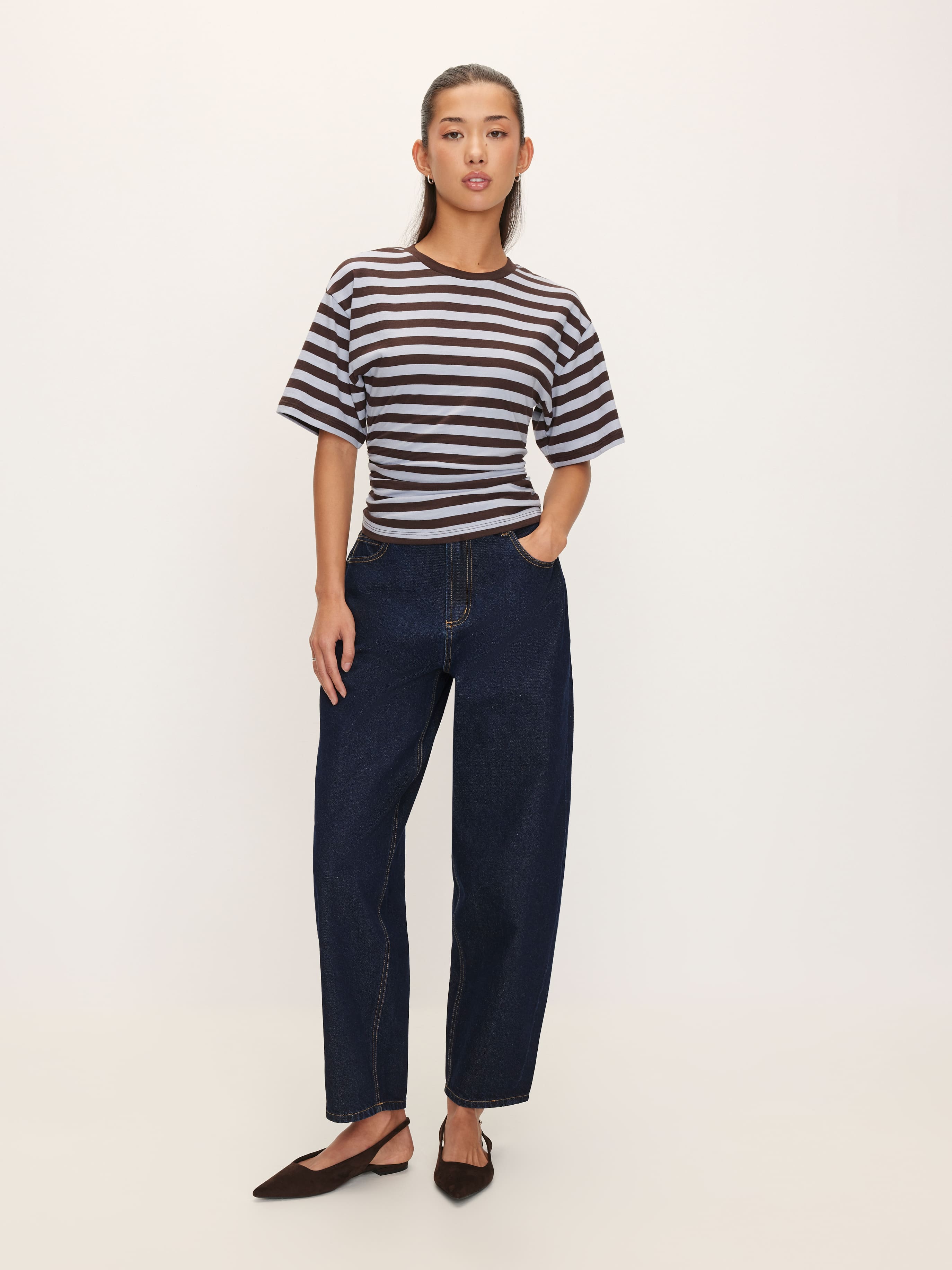 Kayla Batwing Short Sleeve Top