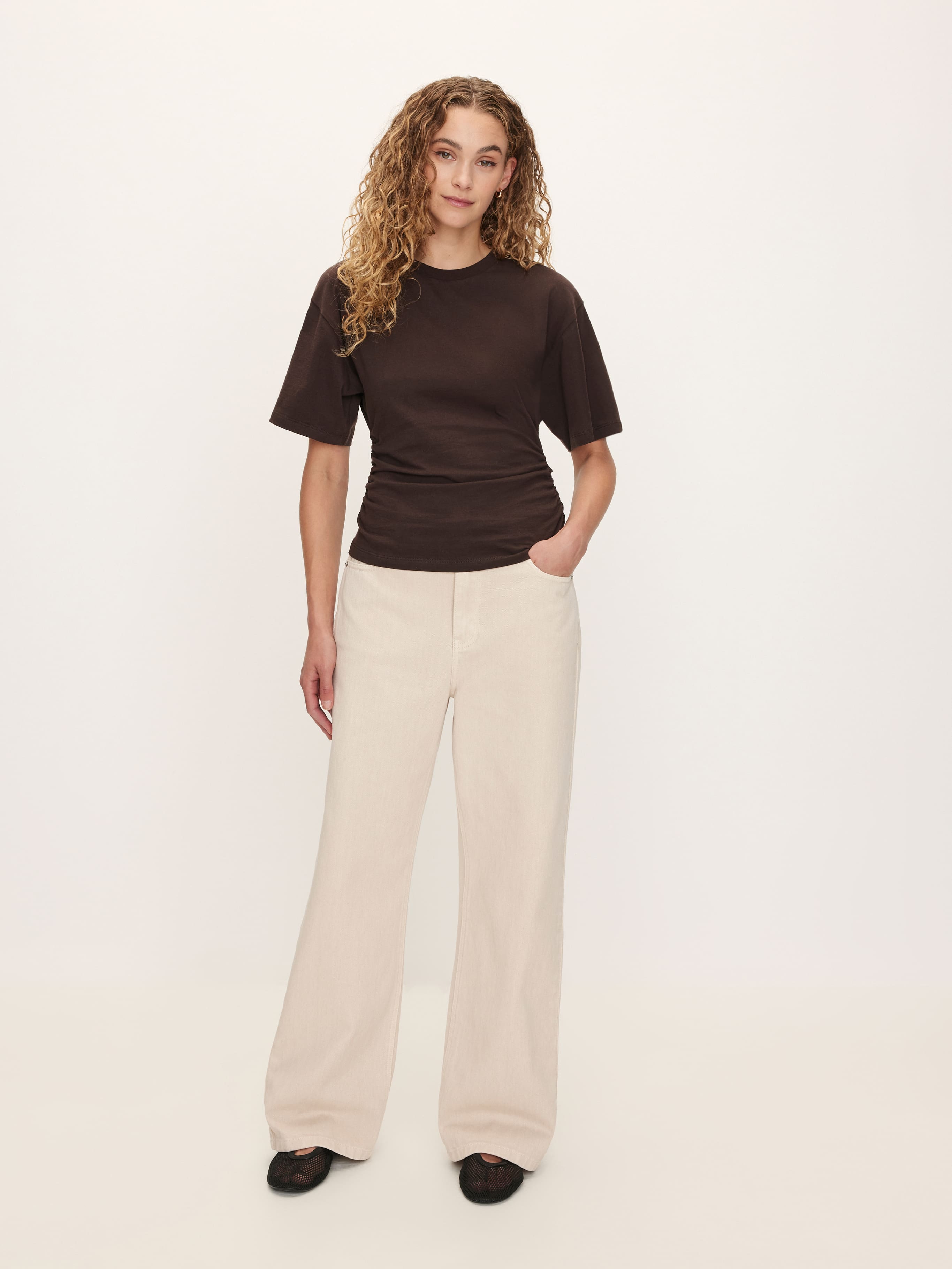 Kayla Batwing Short Sleeve Top