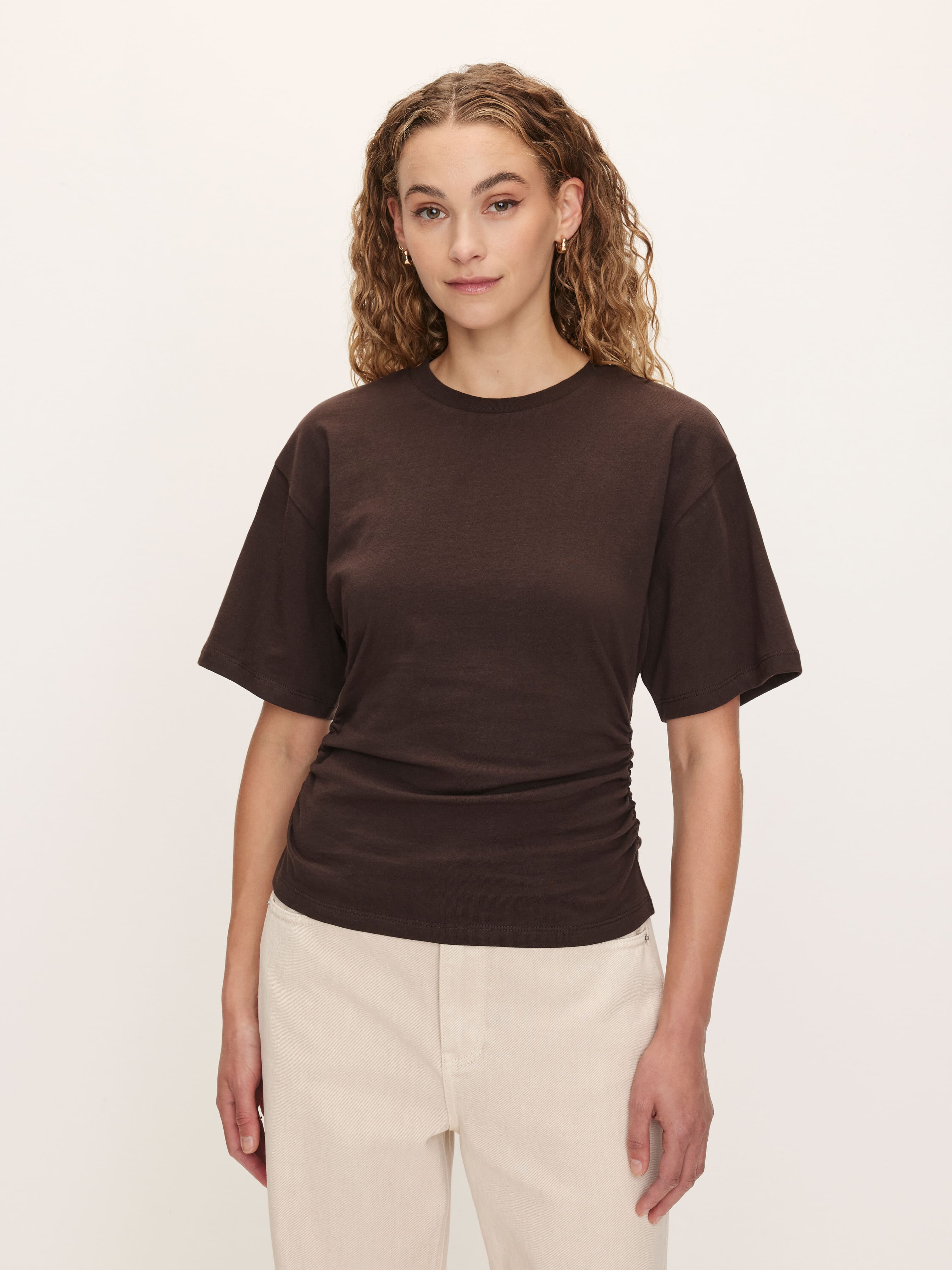 Kayla Batwing Short Sleeve Top