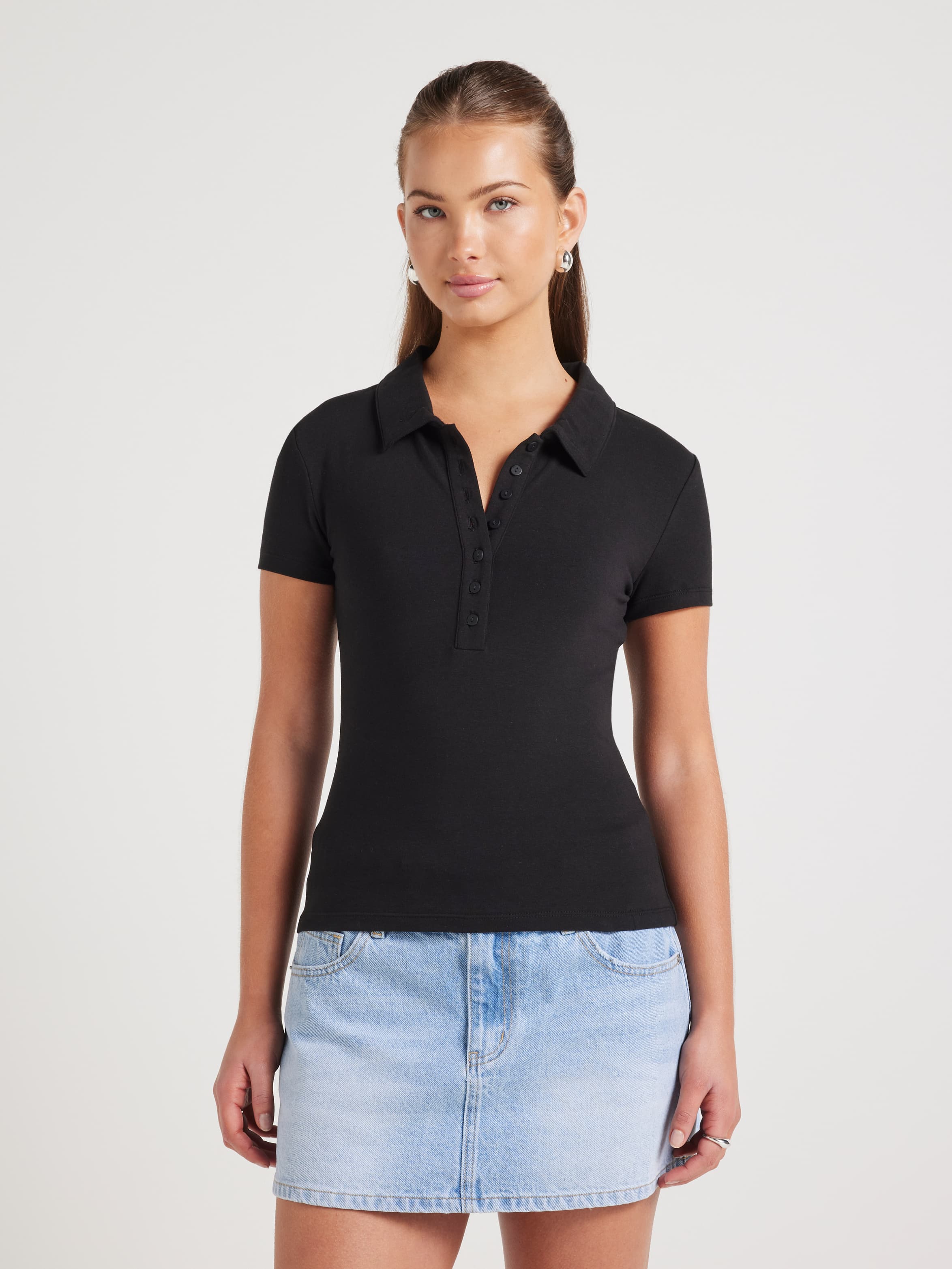 Remi Short Sleeve Polo Top