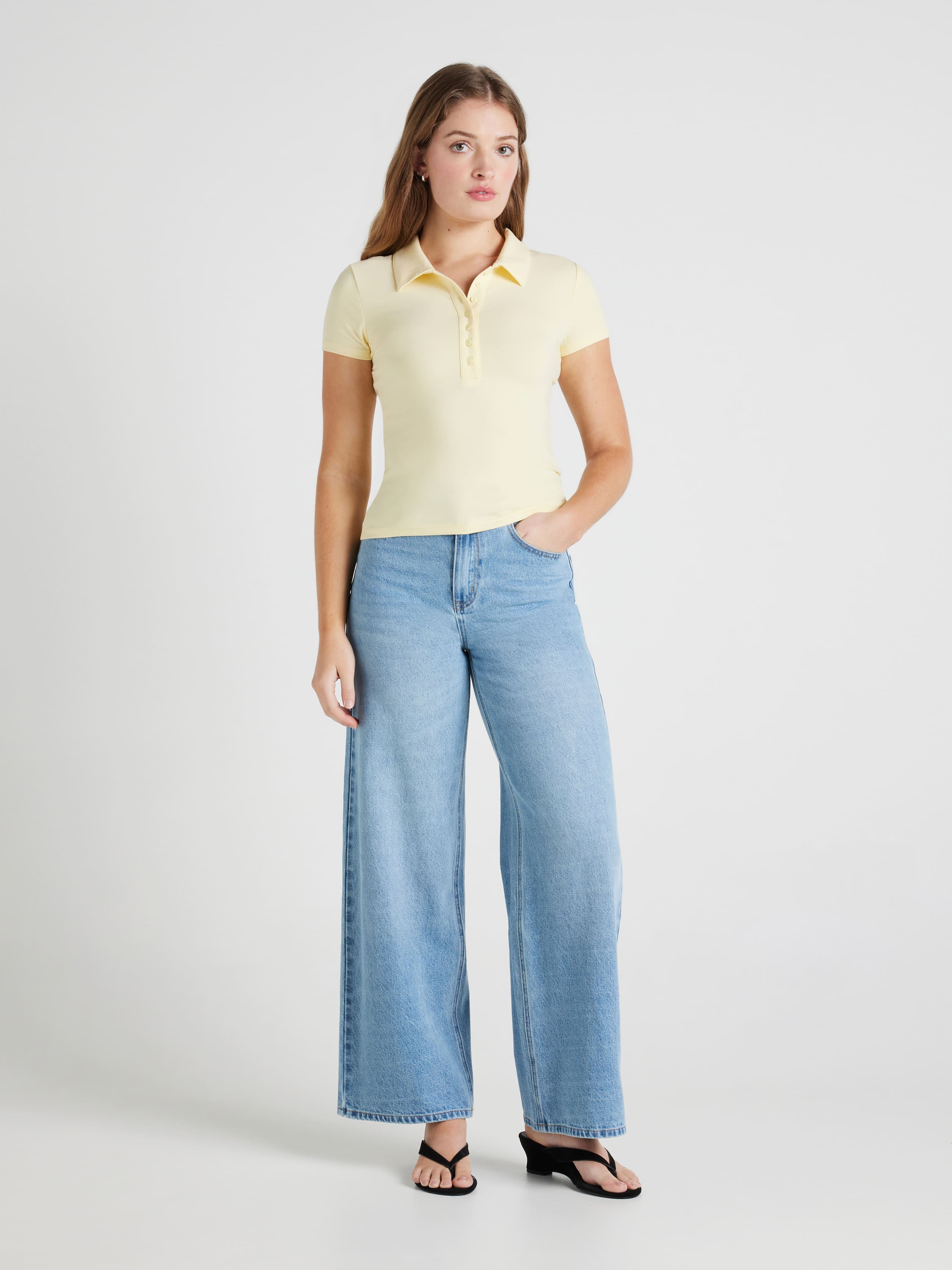 Remi Short Sleeve Polo Top