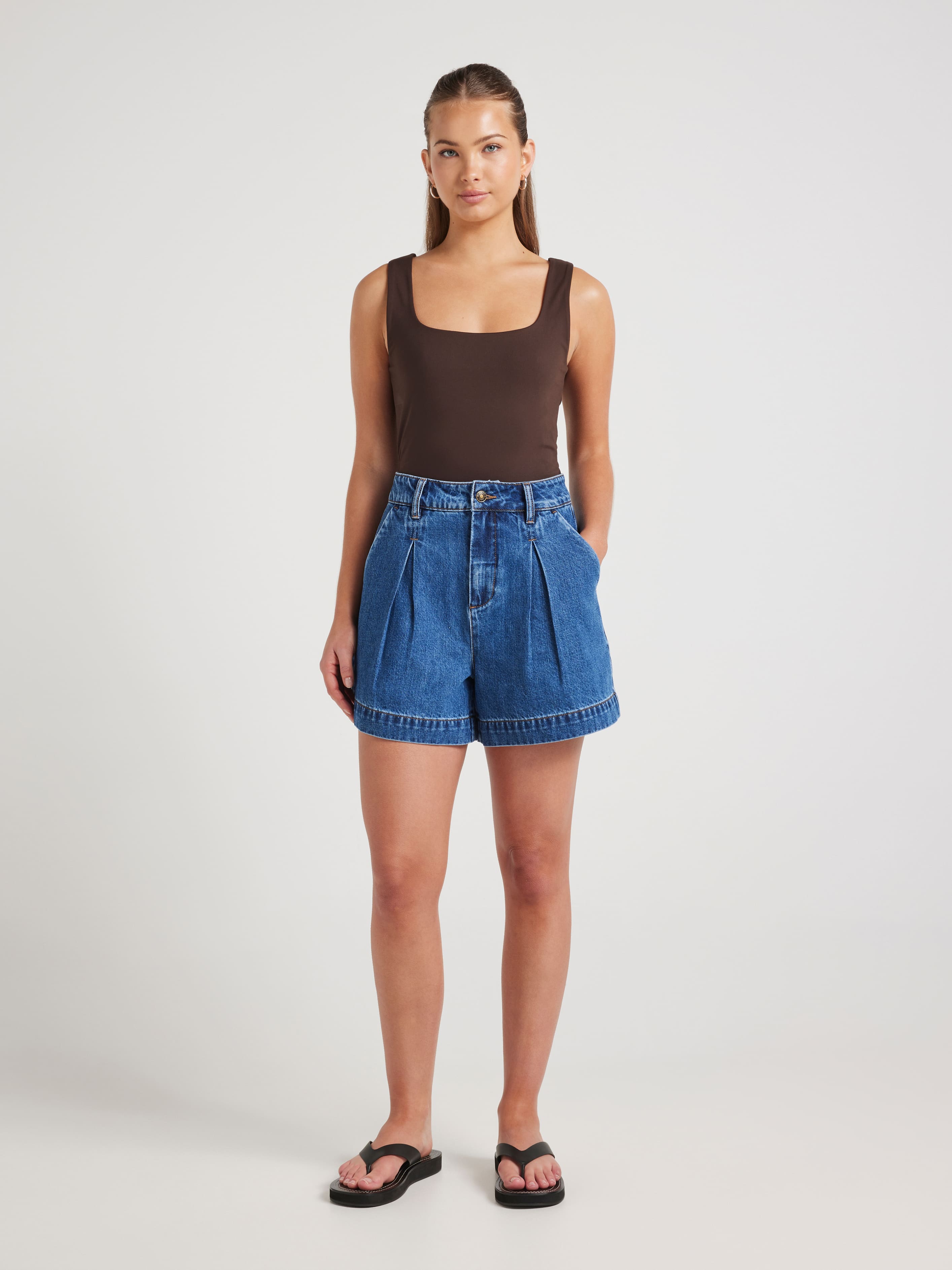 V Butter Soft Scoop Tank