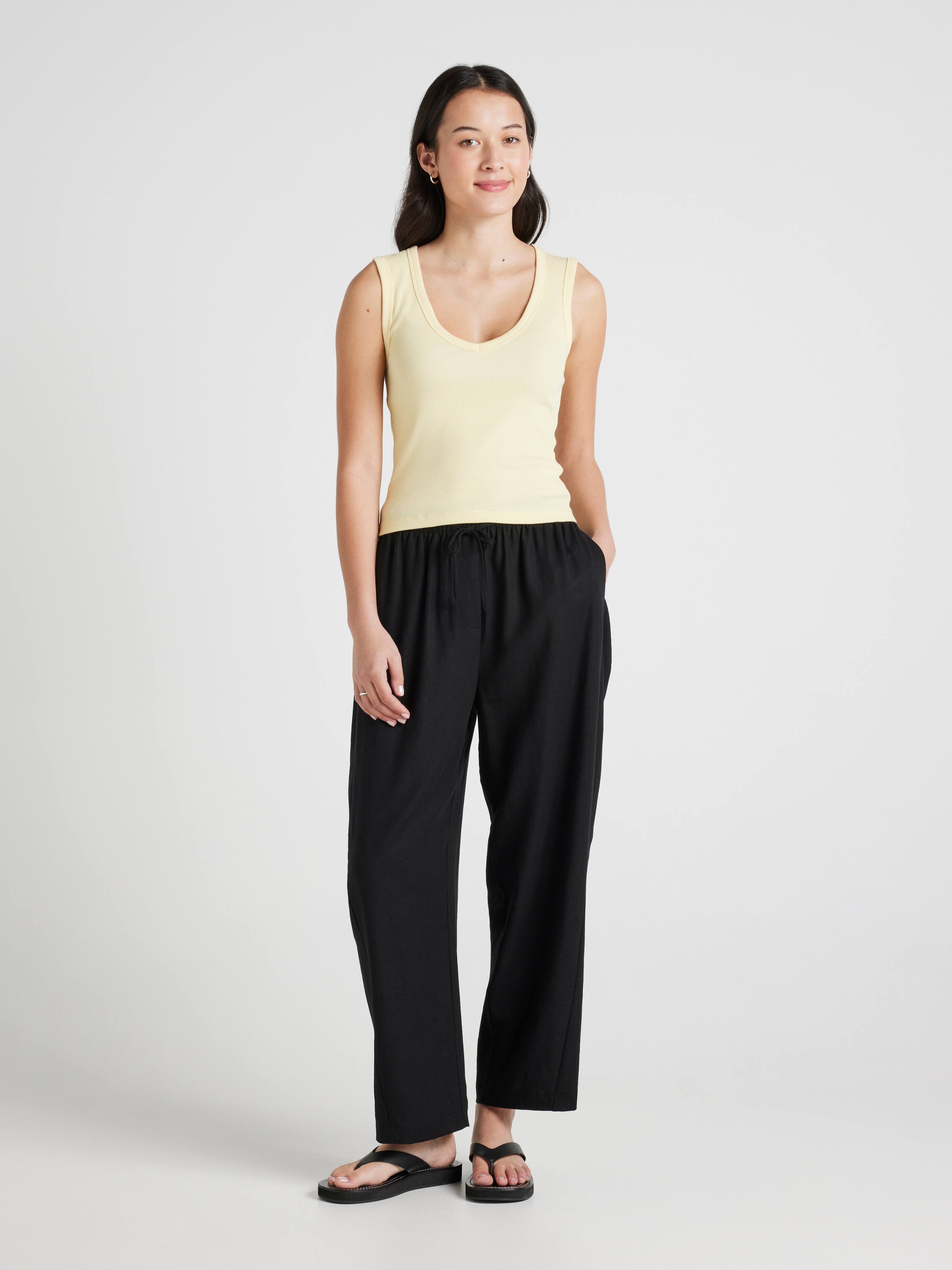 Pippa V-Neck Rib Tank