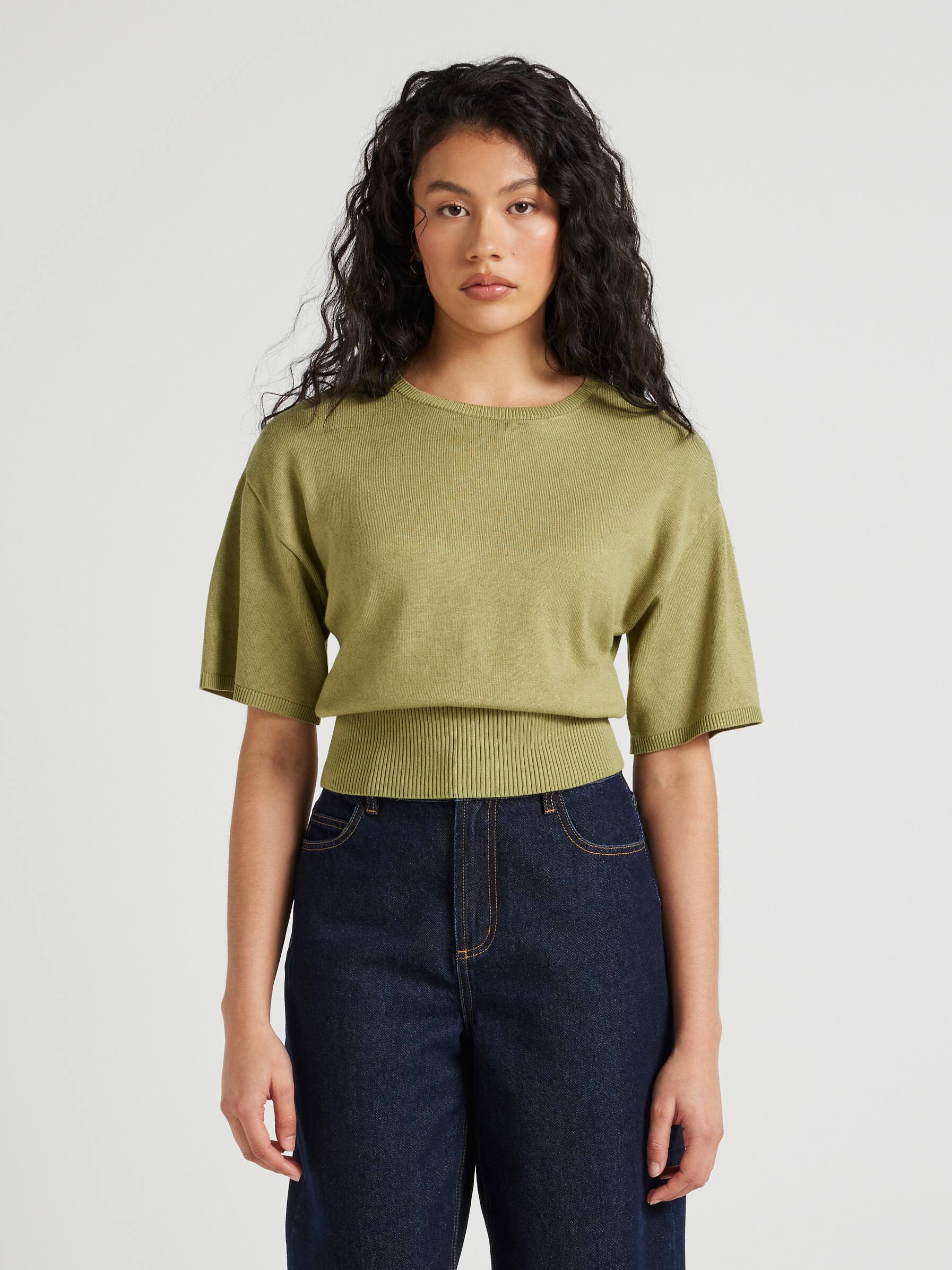 Ellie Basque Knit Top