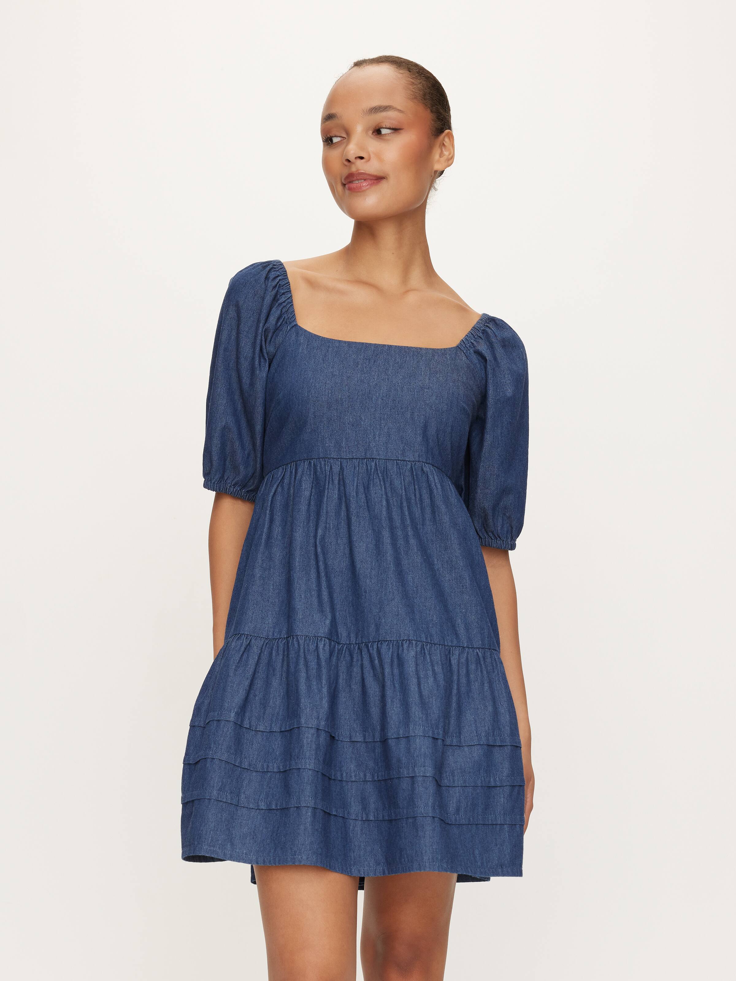 Mapel Tiered Mini Dress