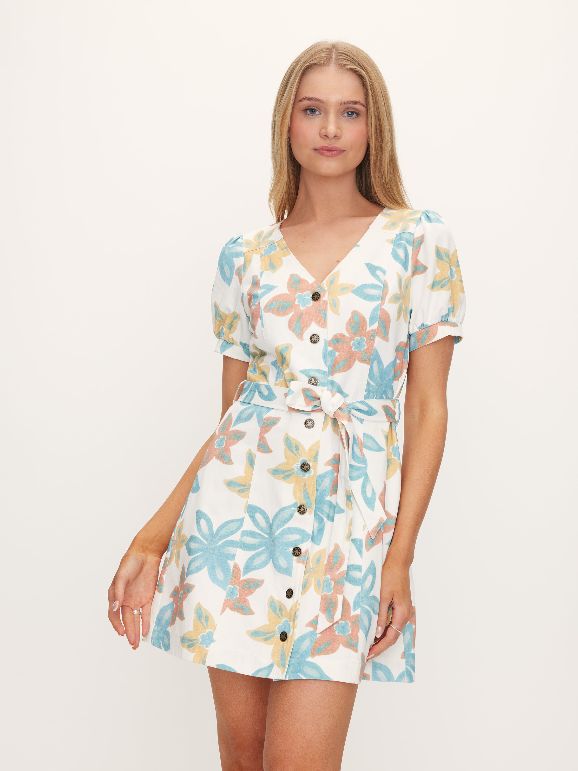 Callie Denim Mini Dress