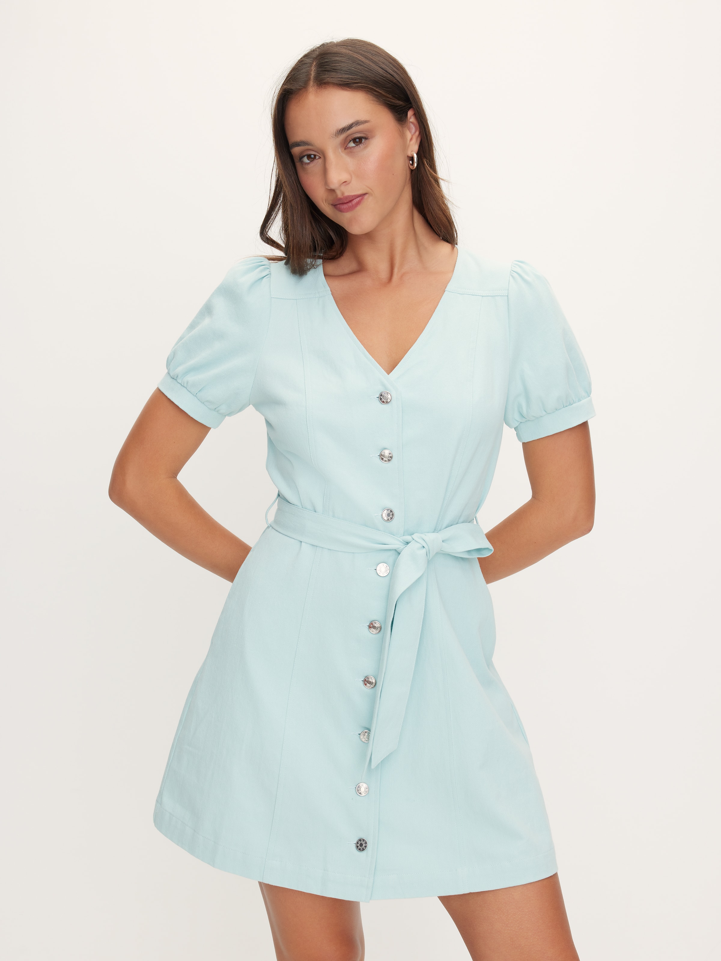 Callie Denim Mini Dress