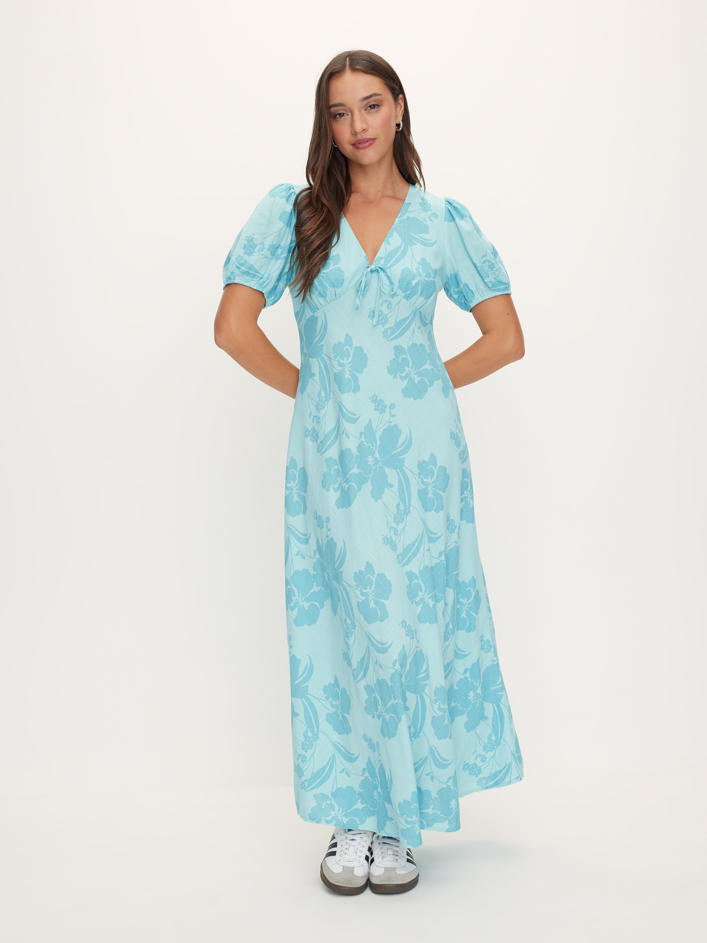 Pippa V-Neck Midi Dress