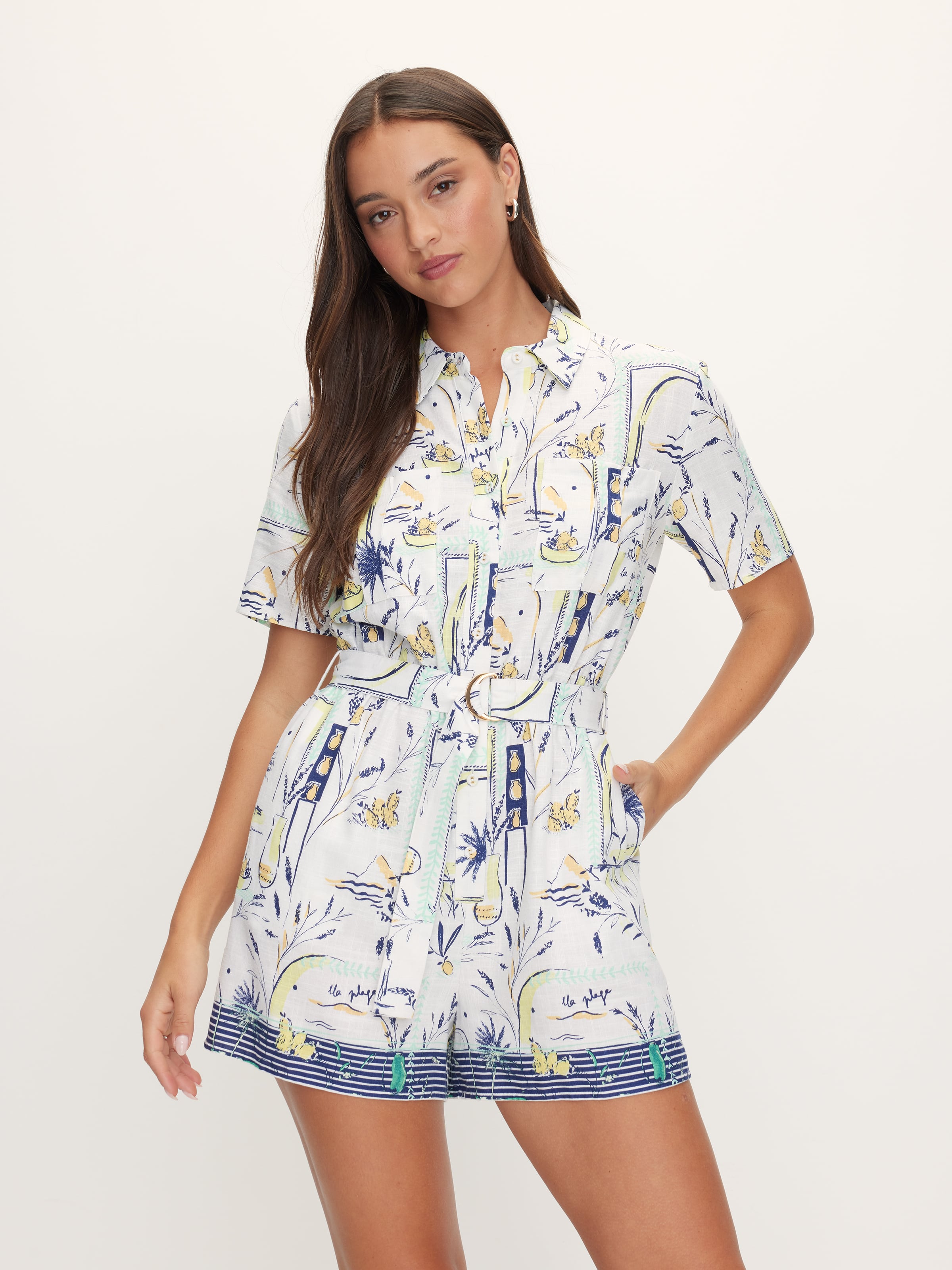 Tara Belted Playsuit
