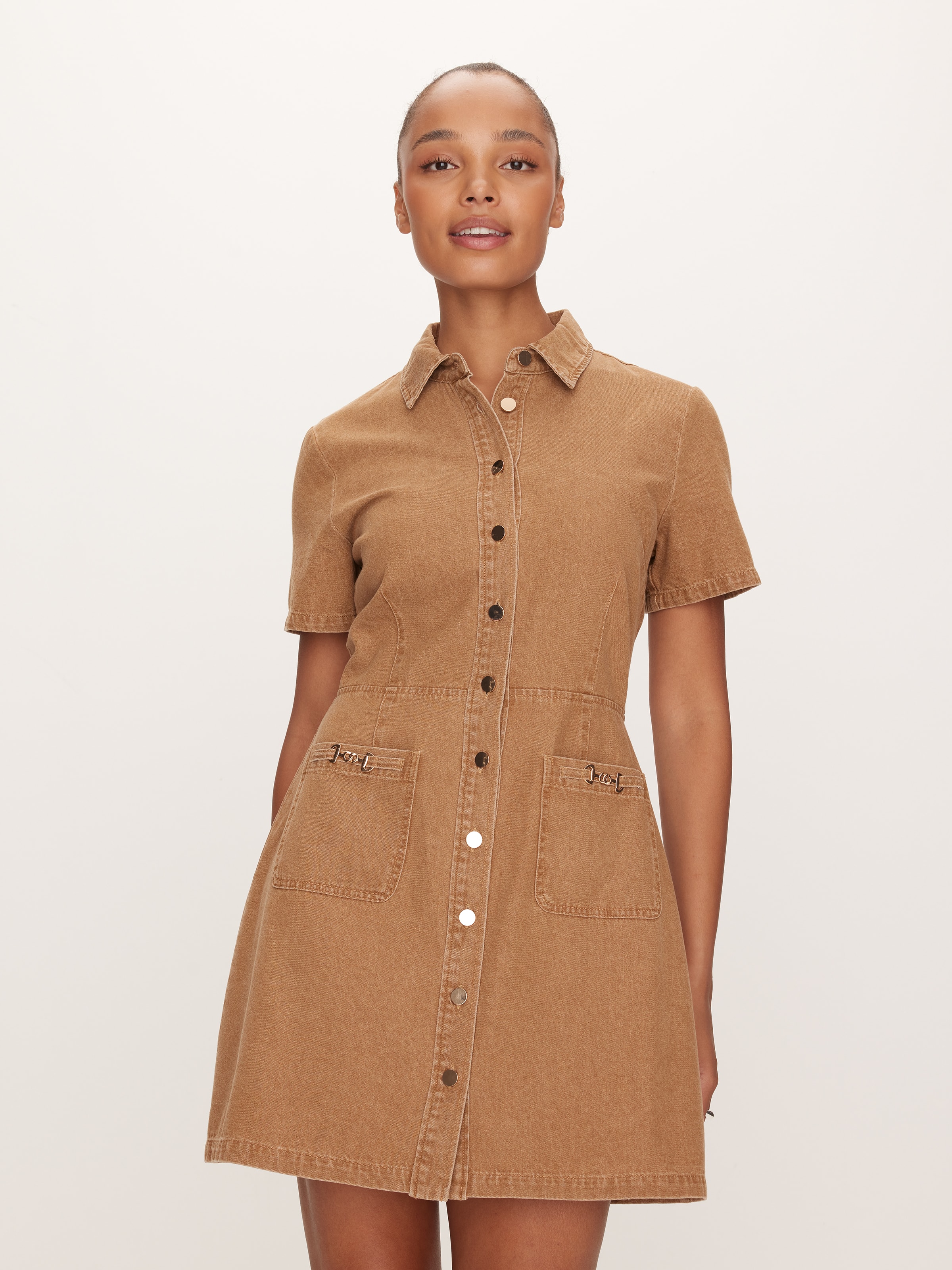 Elsie Denim Mini Dress