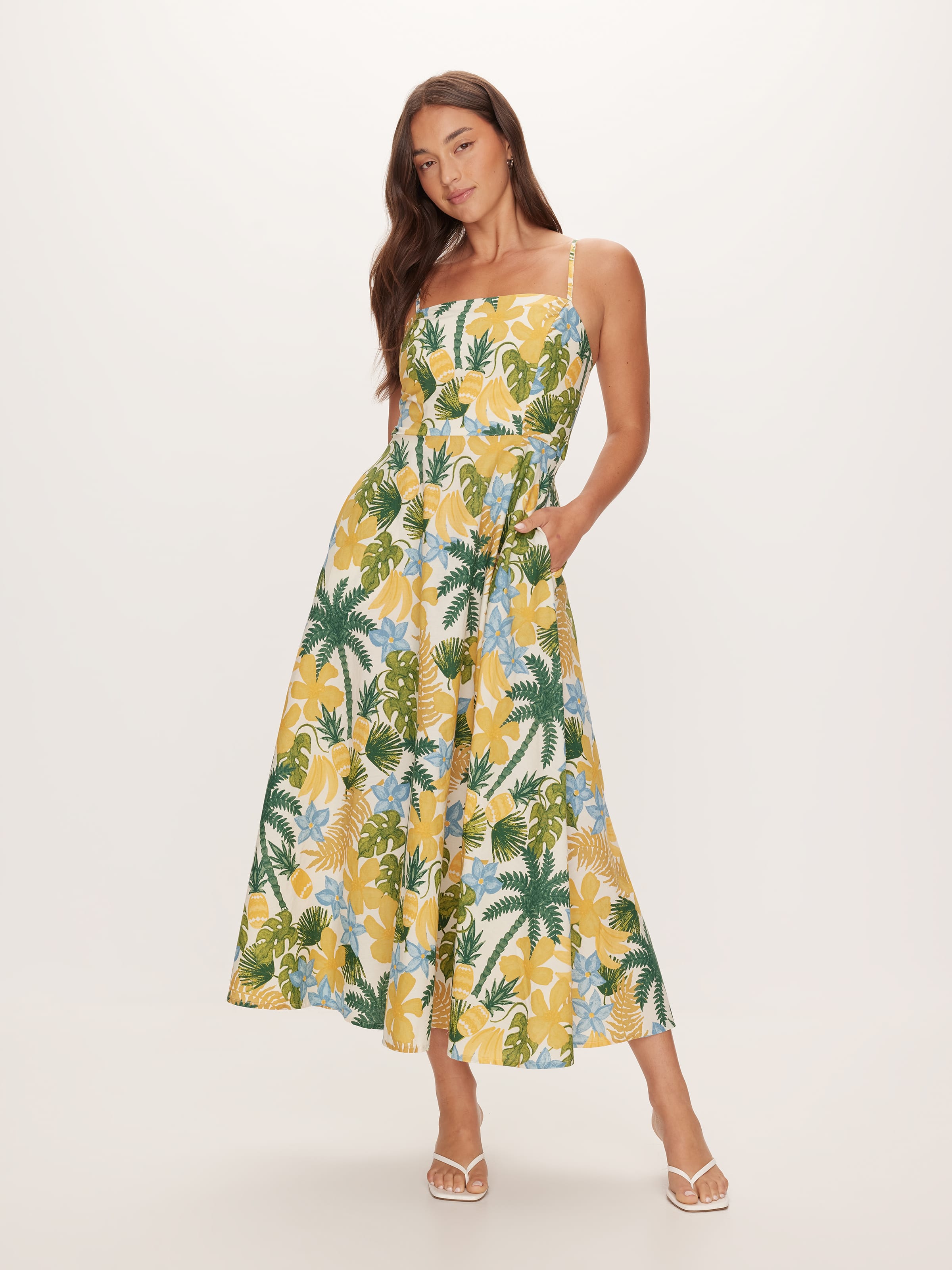Cherie Sleveless Midi Dress