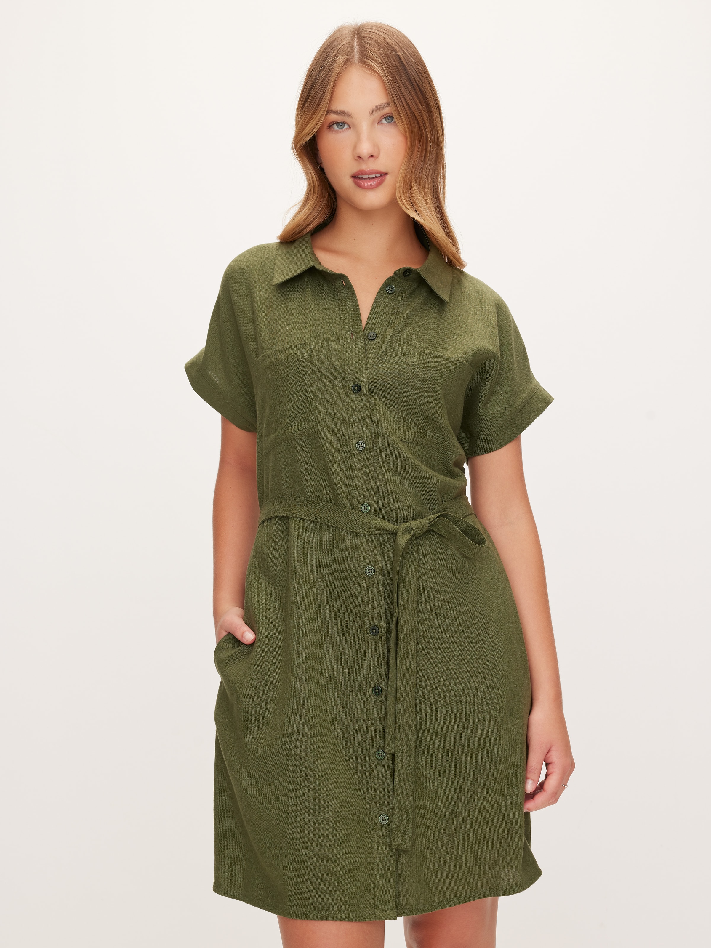 Taha Shirt Mini Dress