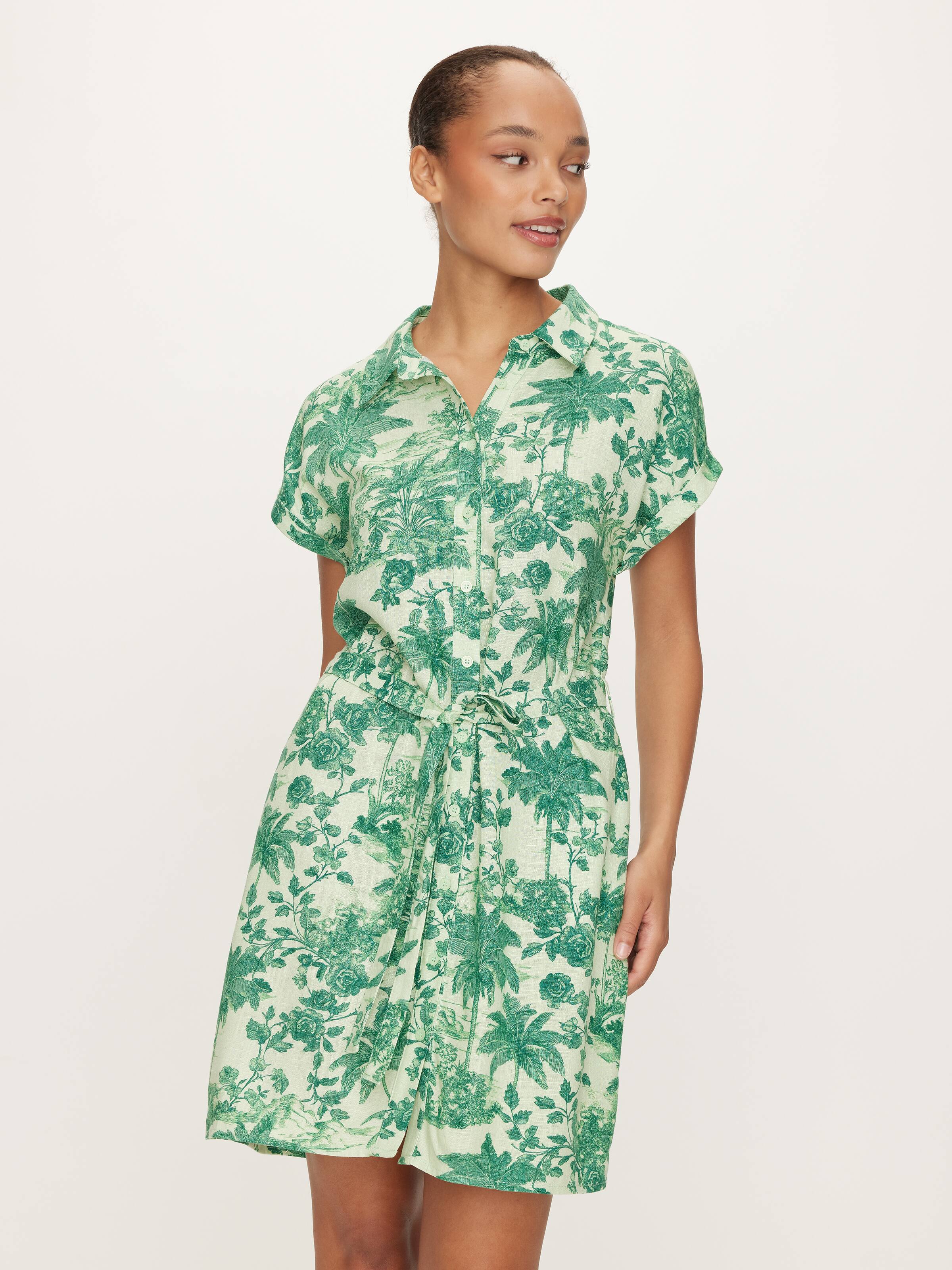 Taha Shirt Mini Dress