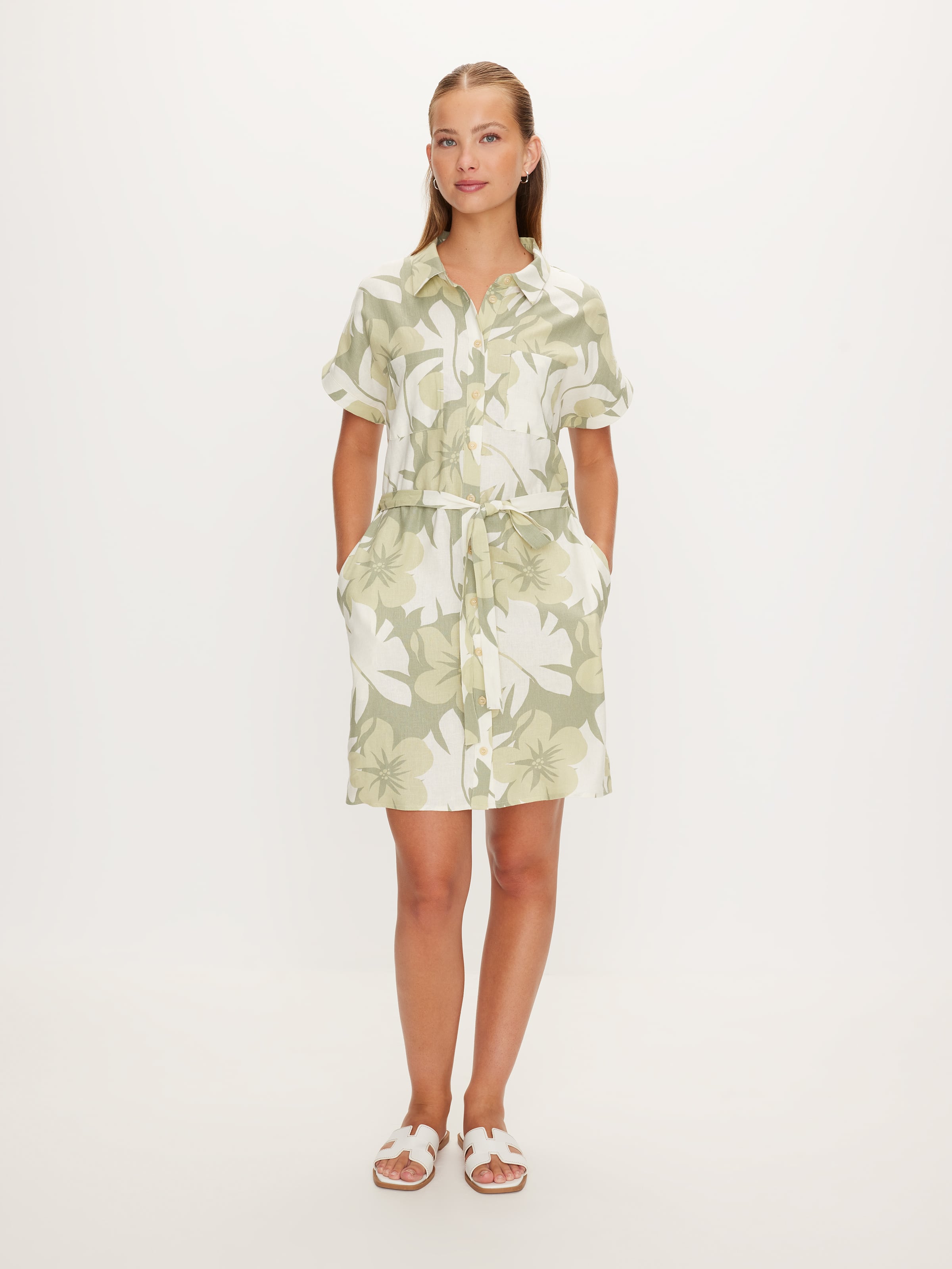 Taha Shirt Mini Dress