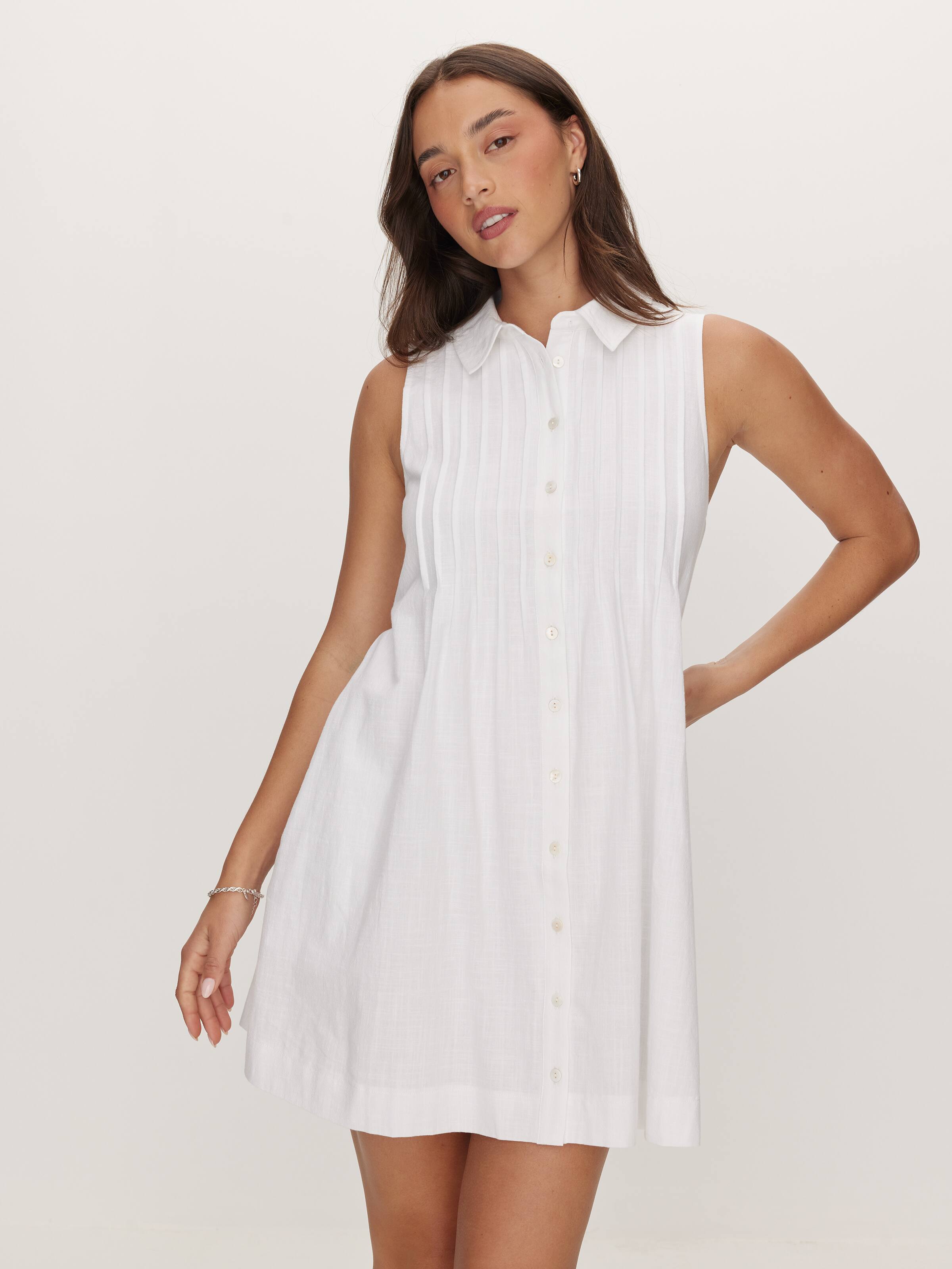 Amy Collared Mini Dress