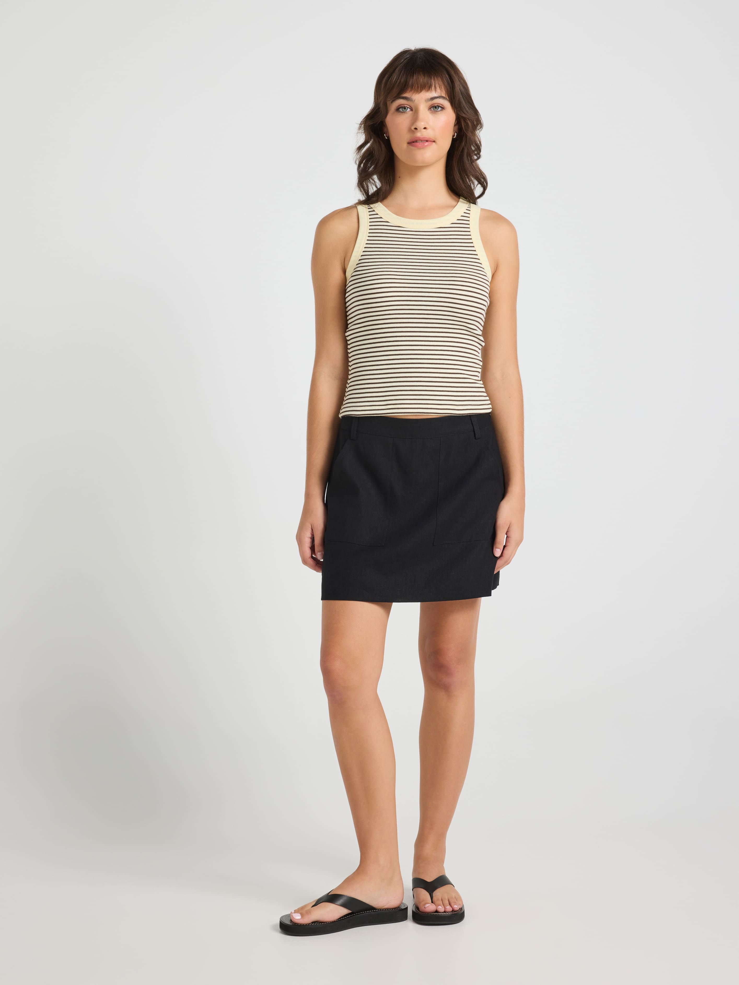 Demi Linen Skort