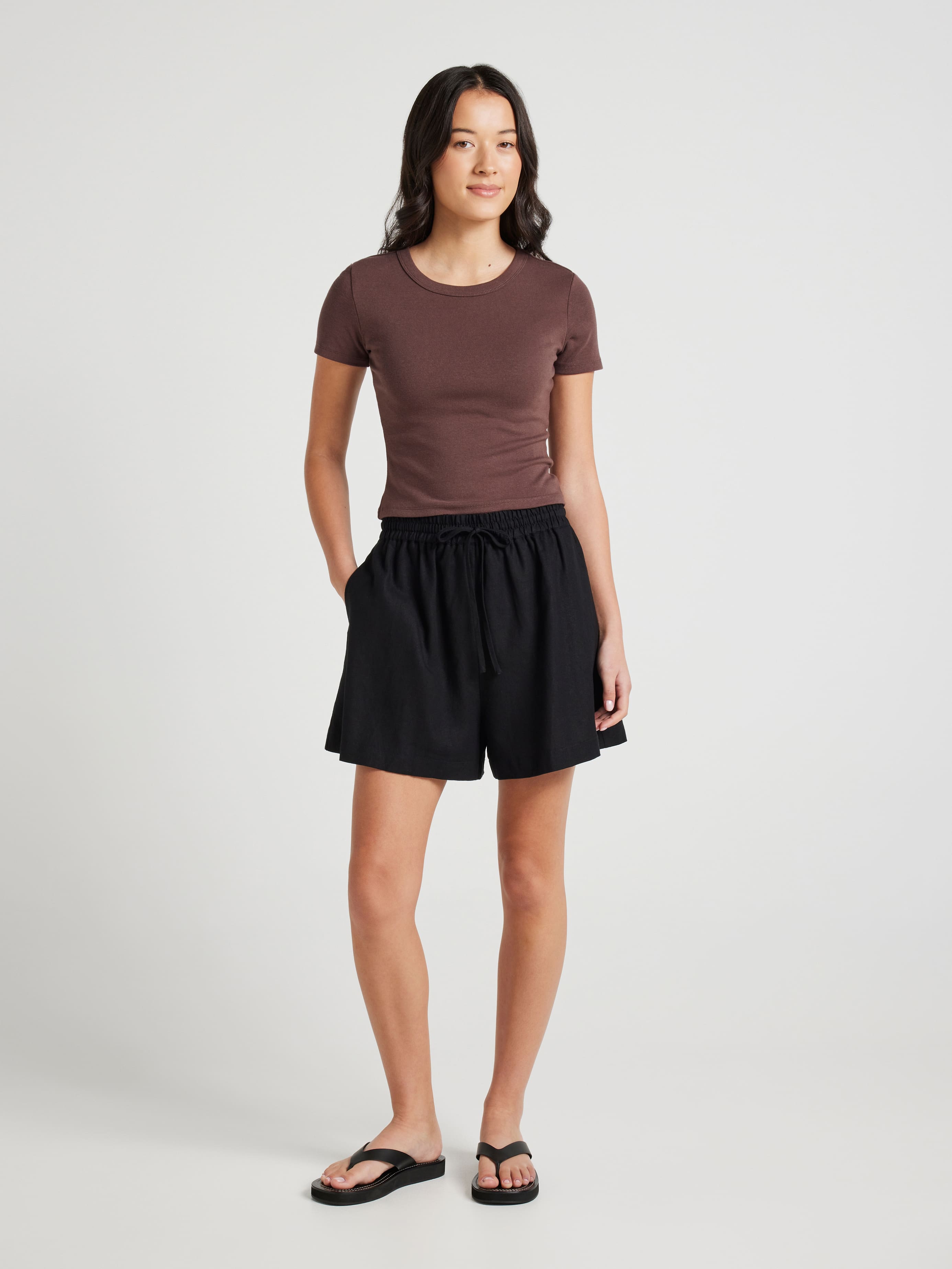 Cleo Tie Front Short